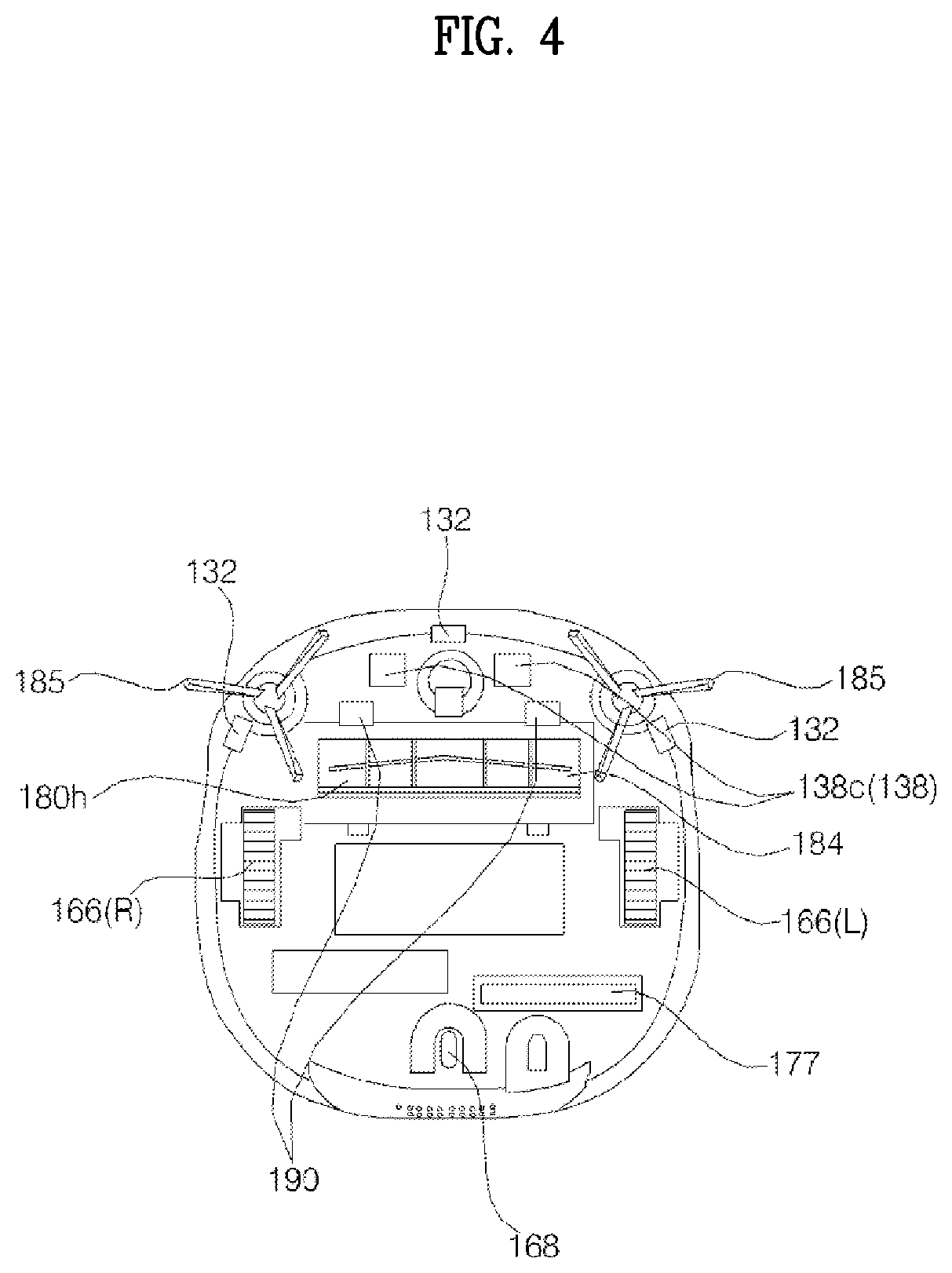 Patent US12426757 Figure 4 – Robot cleaner and control method therefor