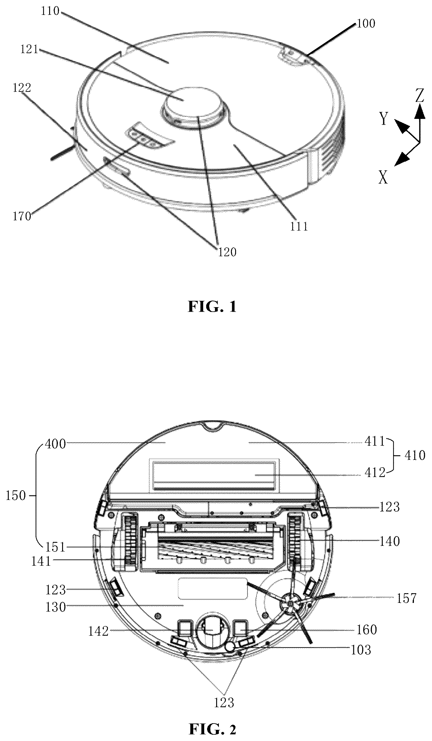 Patent US12426761 Figure 1 – Escaping method and apparatus of cleaning robot, medium and electronic device