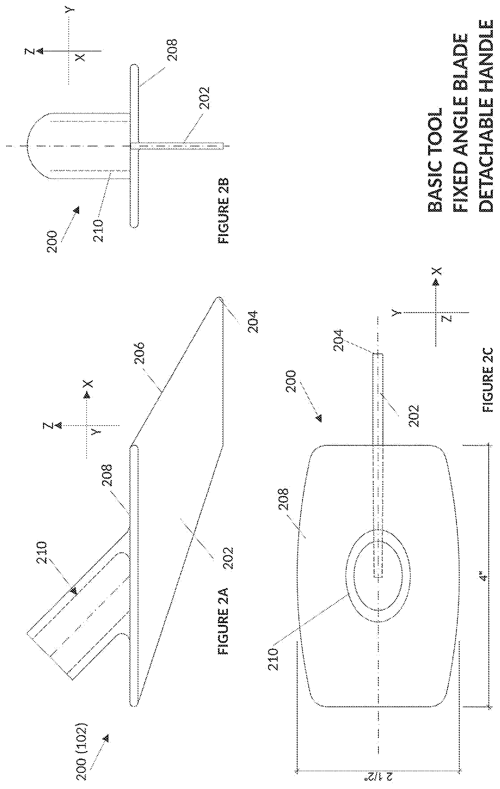Patent US12426763 Figure 2 – Deck cleaning tool