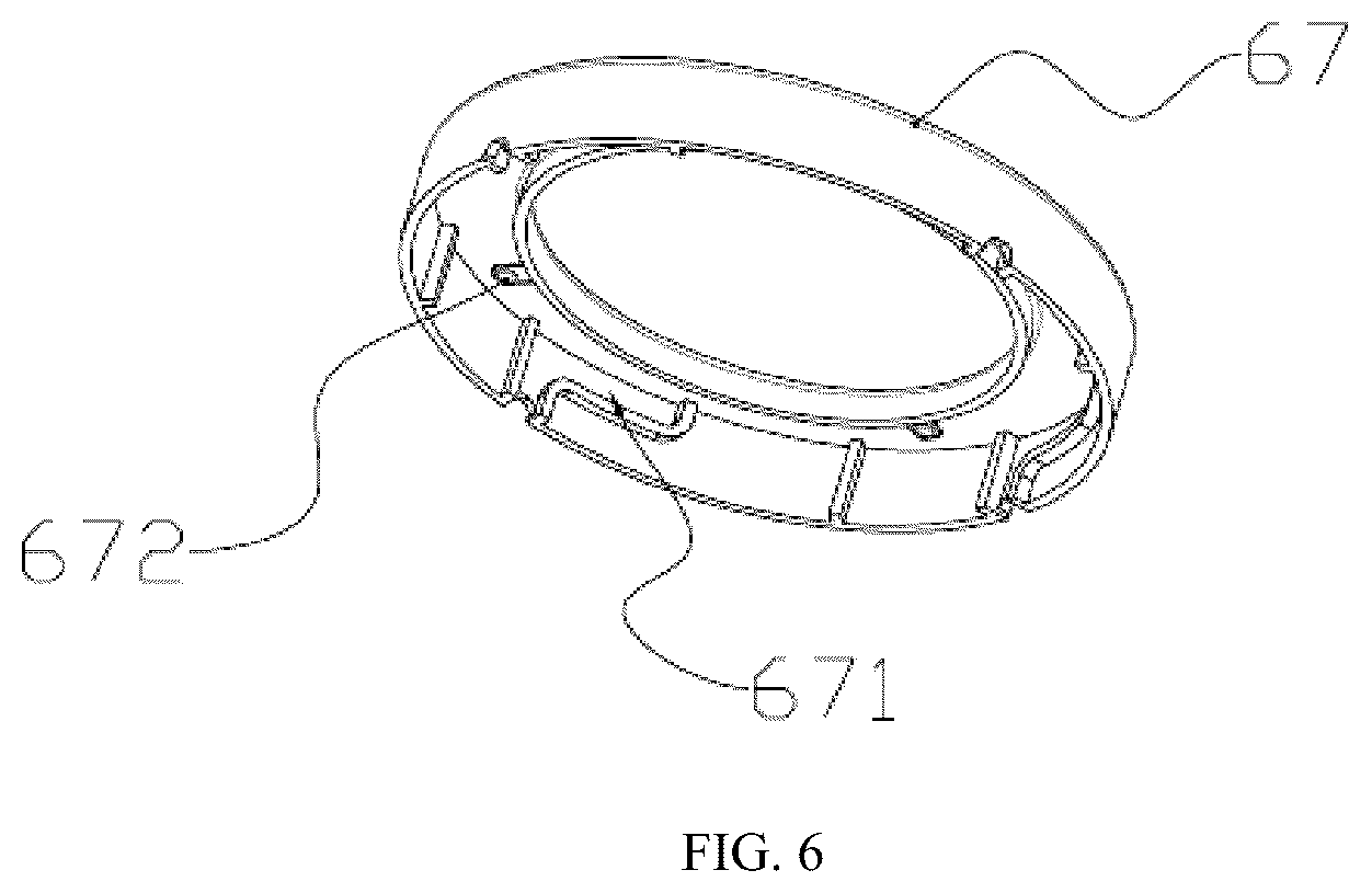 Patent US12426765 Figure 6 – Mop bucket with clean and dirty water separation