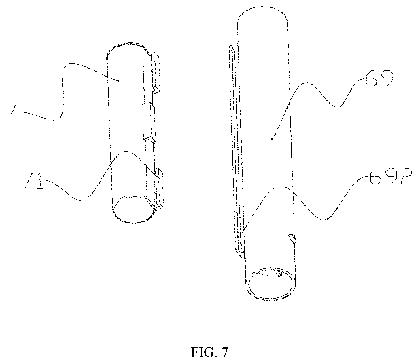Patent US12426765 Figure 7 – Mop bucket with clean and dirty water separation