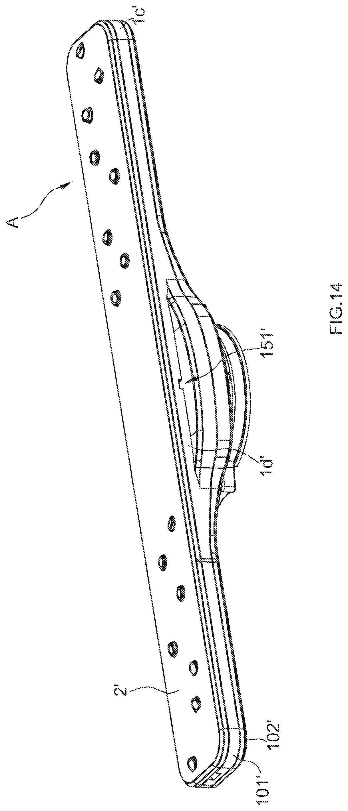 Patent US12426768 Figure 10 – Spray arm, and water pumping mechanism and cleaning machine thereof