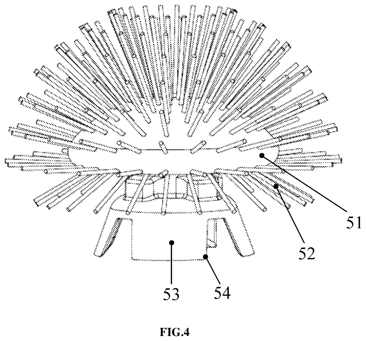 Patent US12426770 Figure 4 – Shoe washing machine