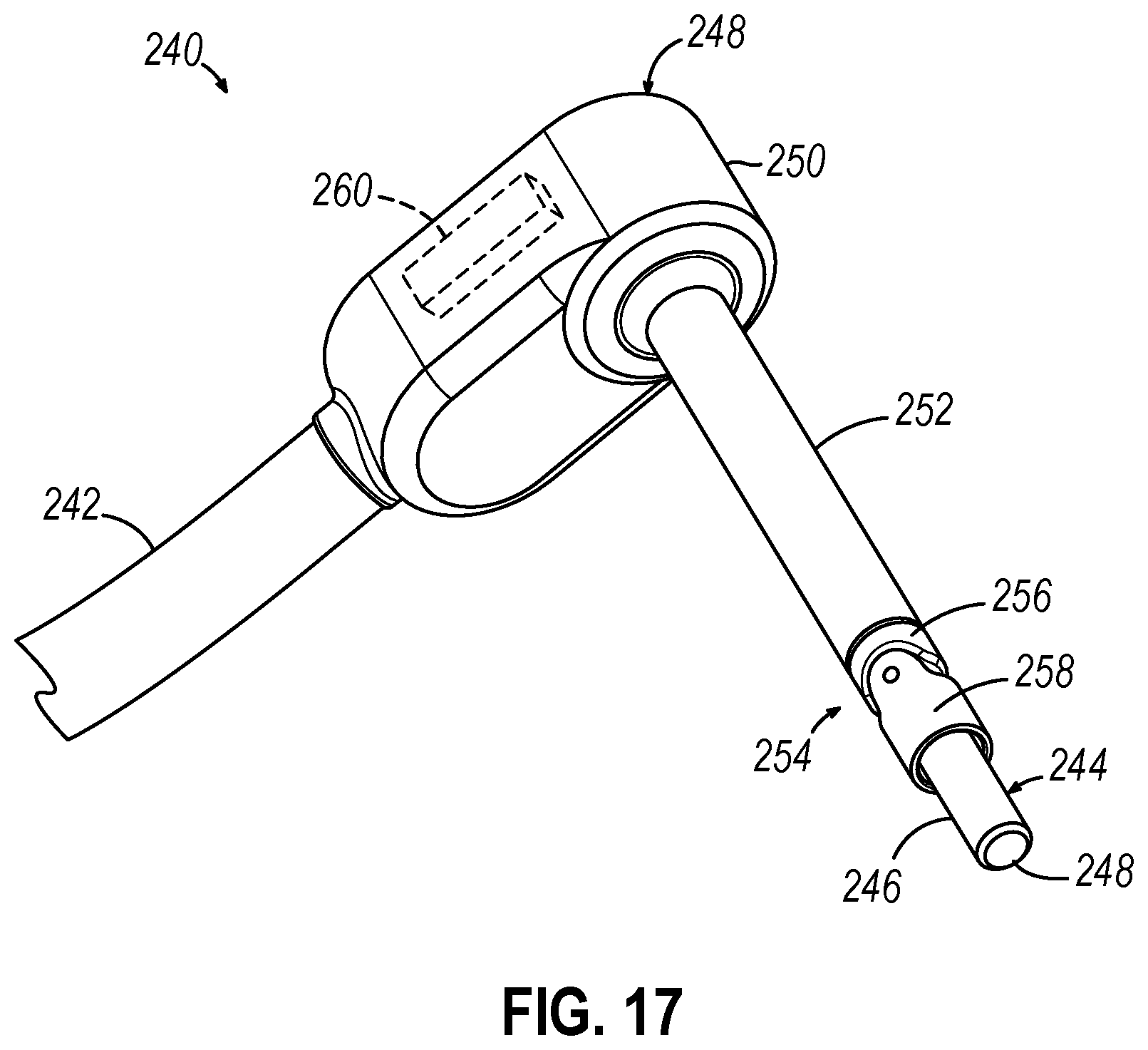 Patent US12426772 Figure 16 – Articulating introducer cannula for surgical scope in robotic system