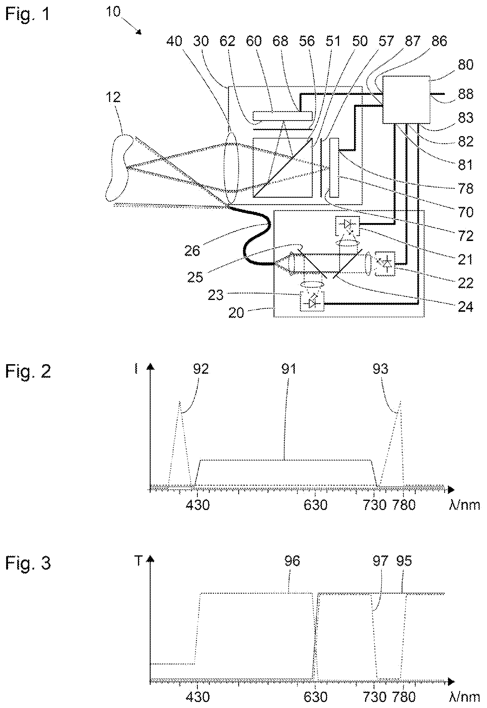 Patent US12426773 — Method and apparatus for capturing images of a medical subject with white light and fluorescent light — Figure 1