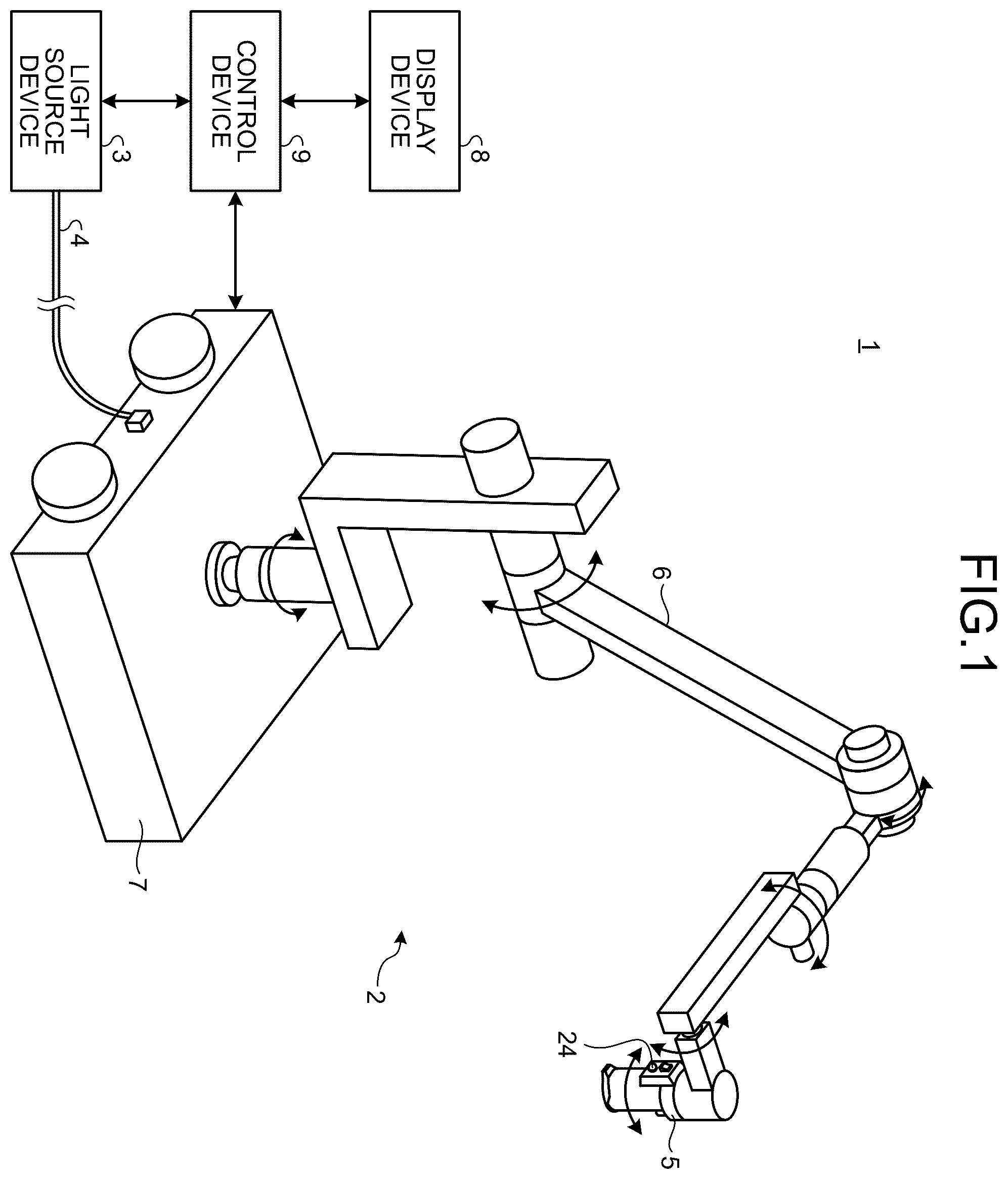 Patent US12426775 Figure 1 – Medical observation system, control device, and control method