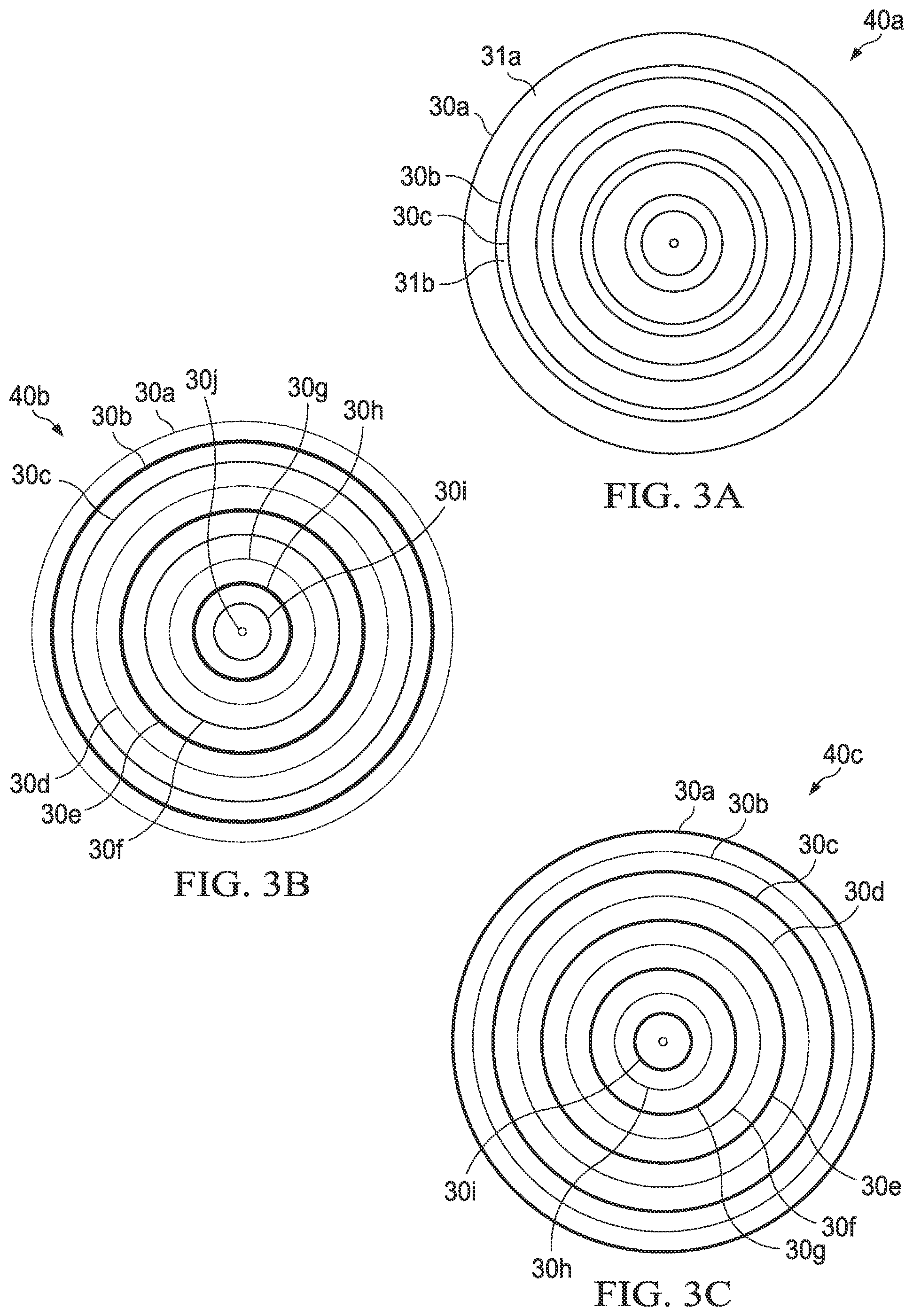 Patent US12426780 Figure 3 – Placido pattern for a corneal topographer