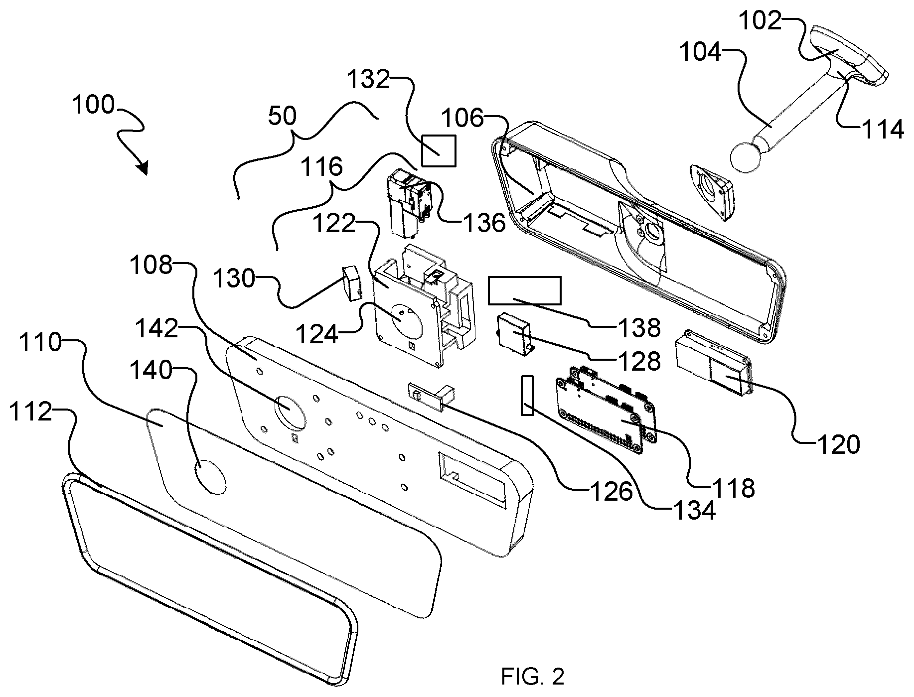 Patent US12426801 Figure 2 – Contact-free breath analysis device and method