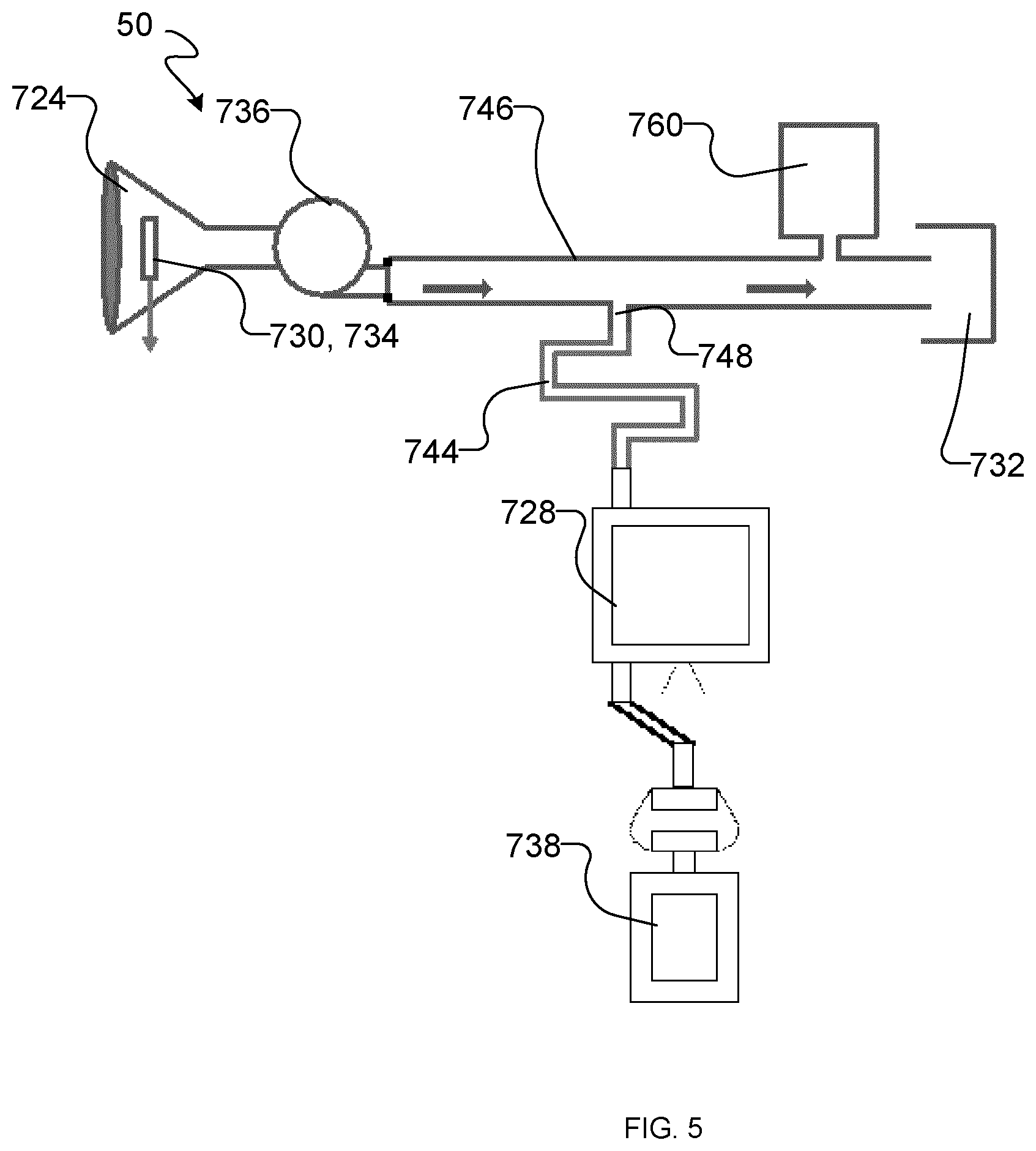 Patent US12426801 Figure 5 – Contact-free breath analysis device and method