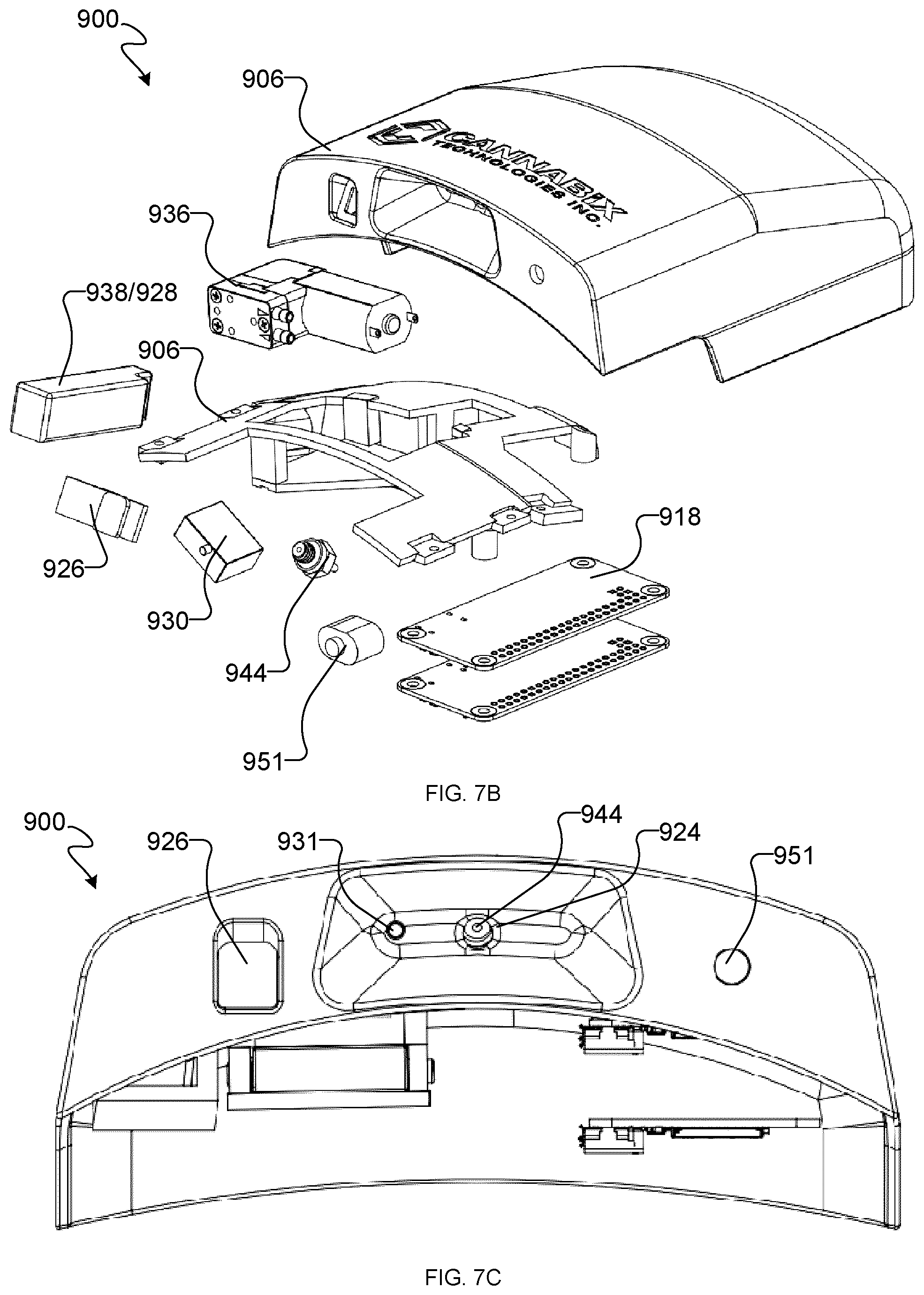 Patent US12426801 Figure 8 – Contact-free breath analysis device and method