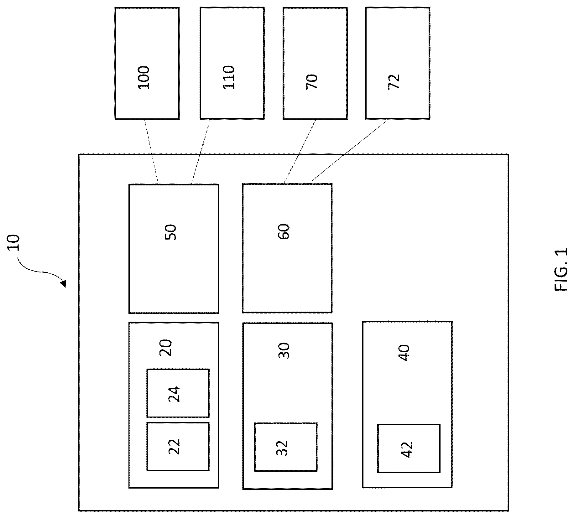 Patent US12426805 Figure 1 – Remote sensor based method and system for monitoring a subject