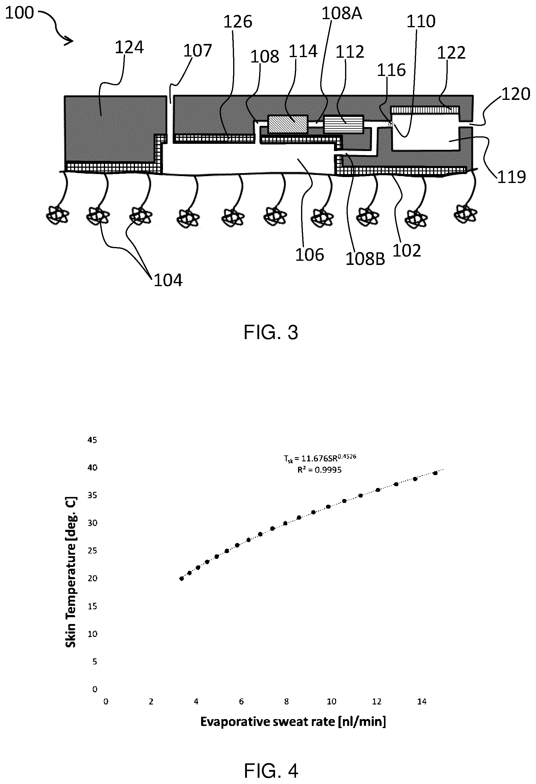 Patent US12426808 Figure 2 – System and method for correcting a sweat analyte measurement