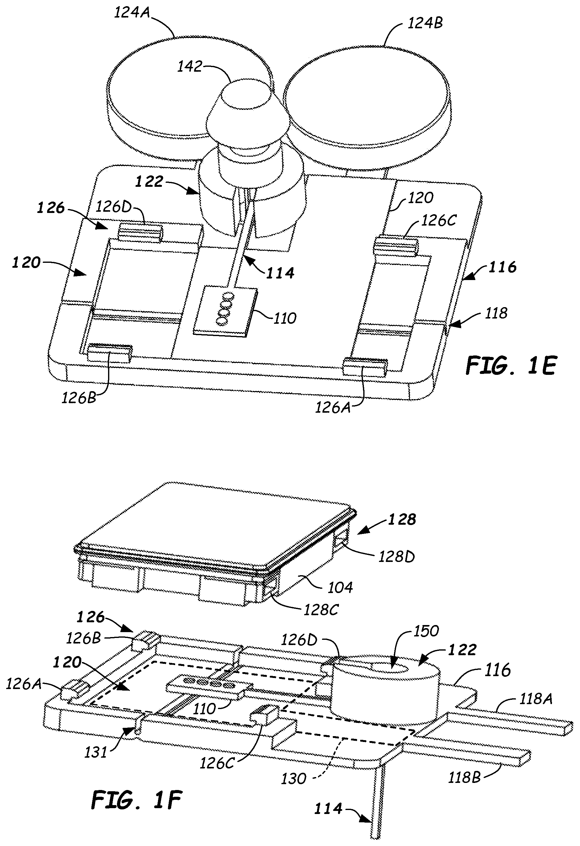 Patent US12426813 Figure 3 – Methods and apparatus enabling coupling of an electronics unit to a base unit of a continuous analyte monitoring device