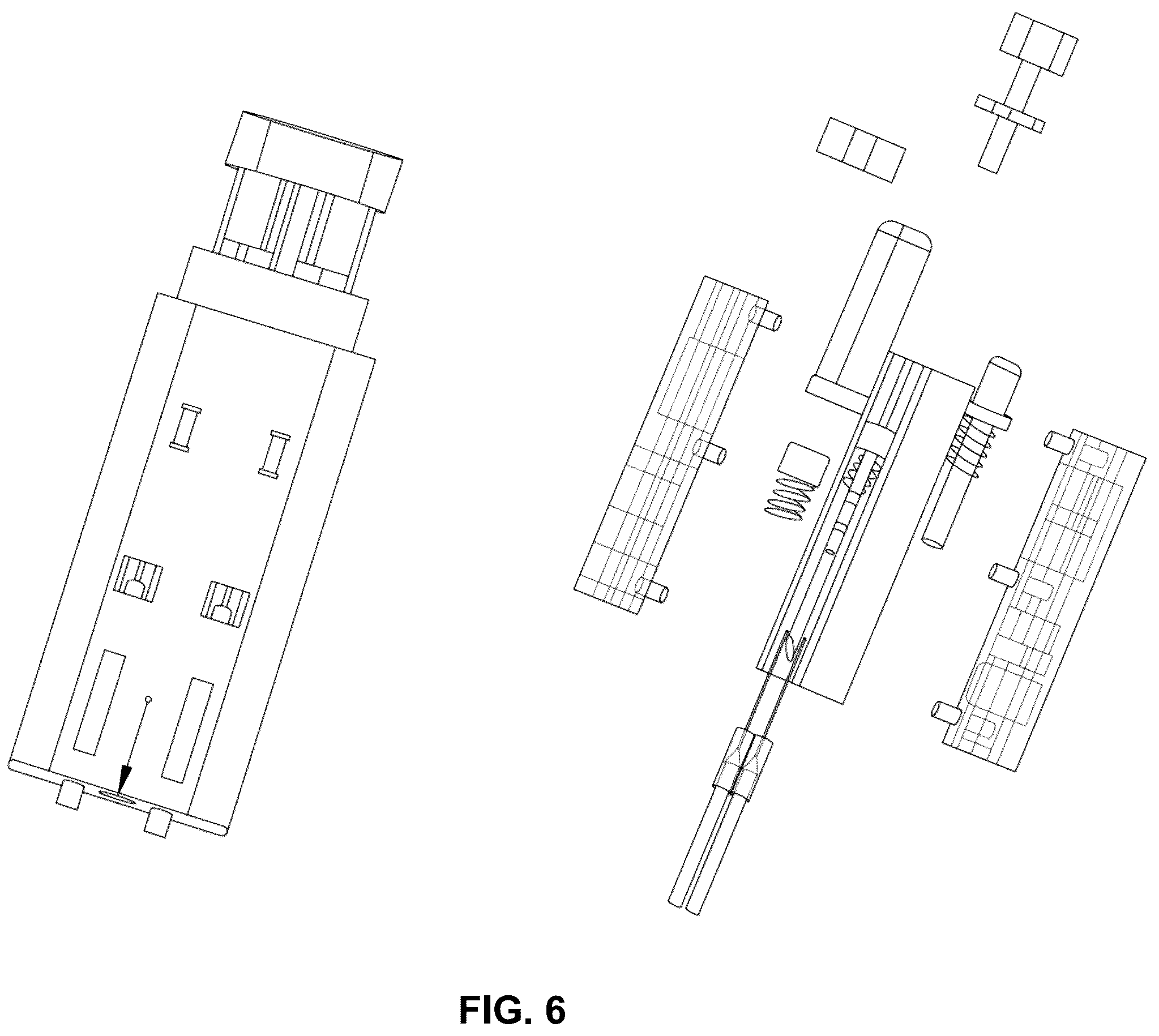 Patent US12426815 Figure 6 – Integrated device for self-collecting and automated pre-processing of biological fluids