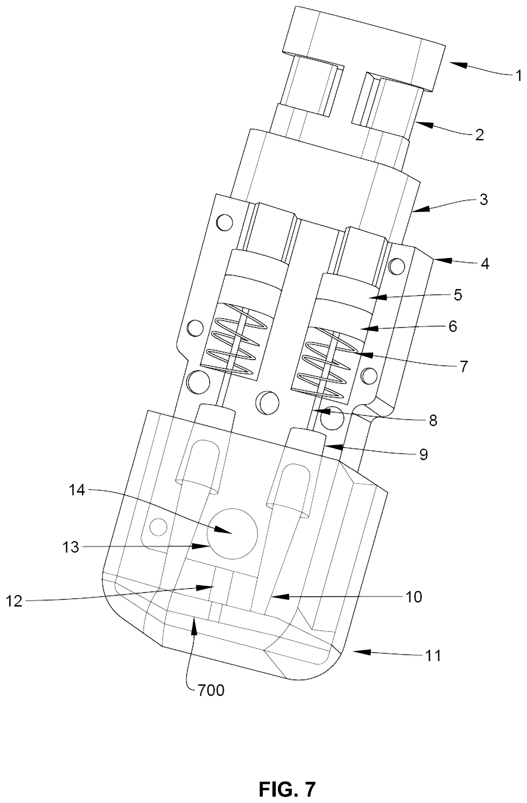 Patent US12426815 Figure 7 – Integrated device for self-collecting and automated pre-processing of biological fluids