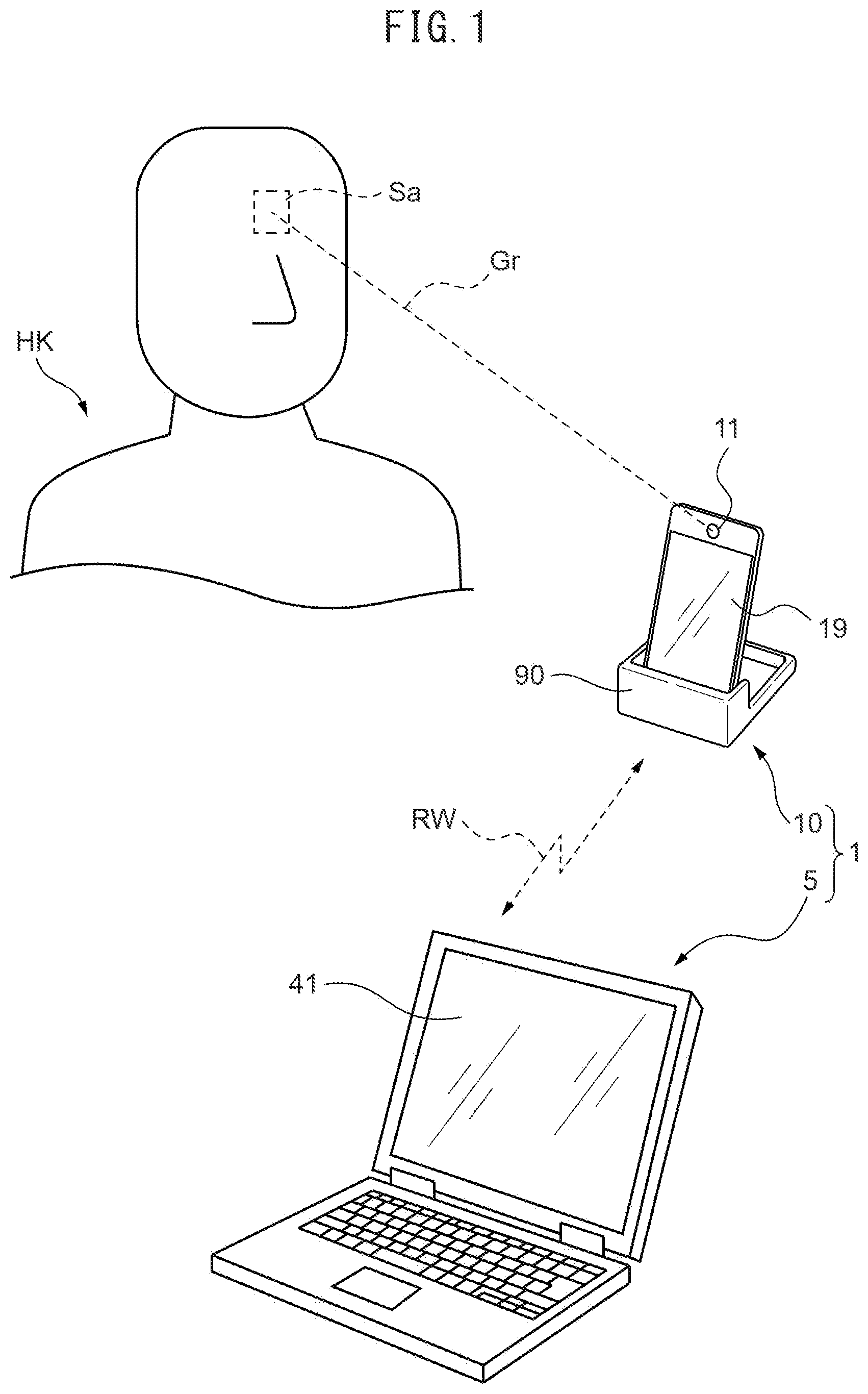 Patent US12426816 Figure 1 – Emotion assessment apparatus, emotion assessment method and emotion assessment program
