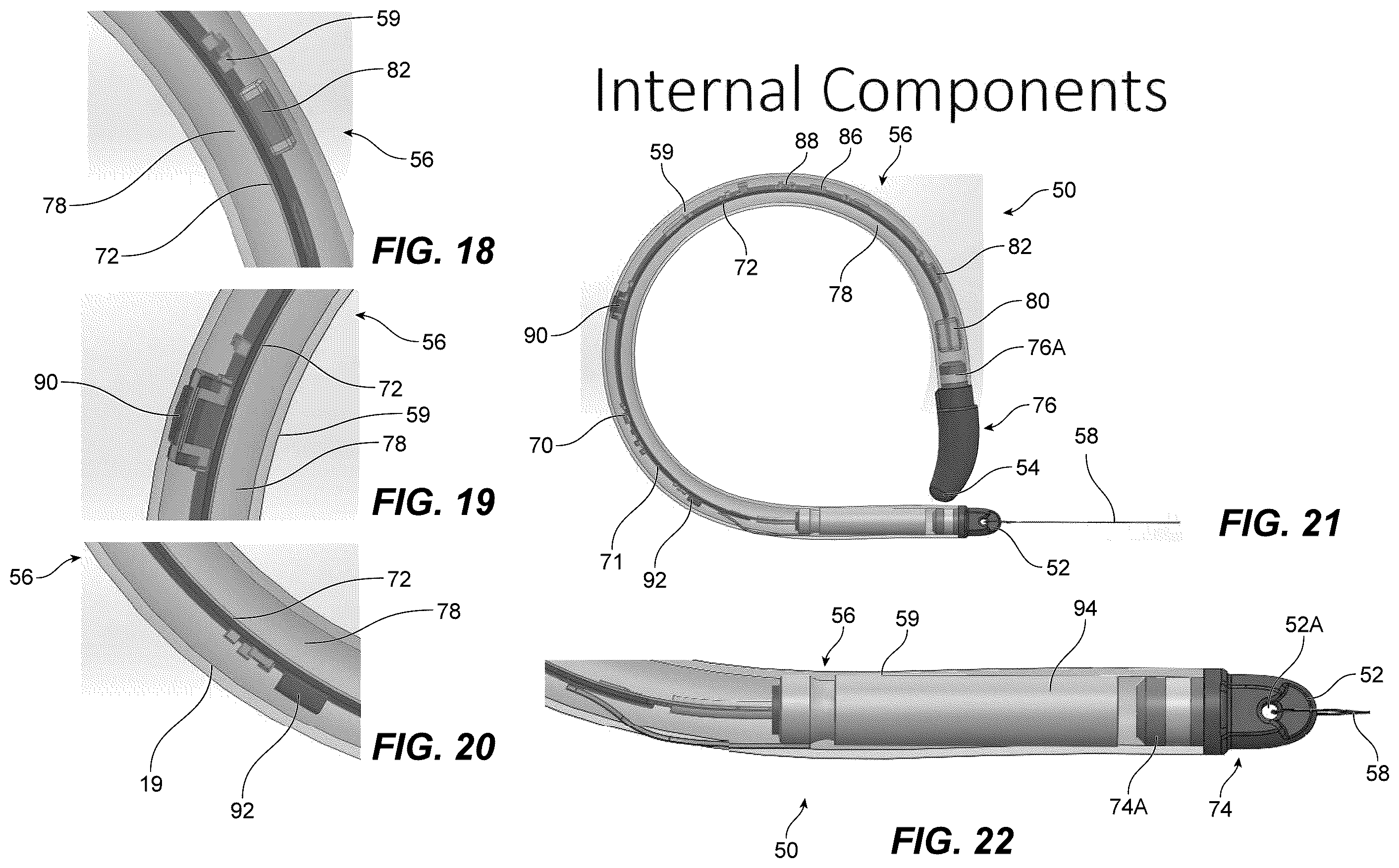 Patent US12426818 Figure 12 – Packaging assembly and method of preparing sensing device for insertion into a body cavity to preserve sterility