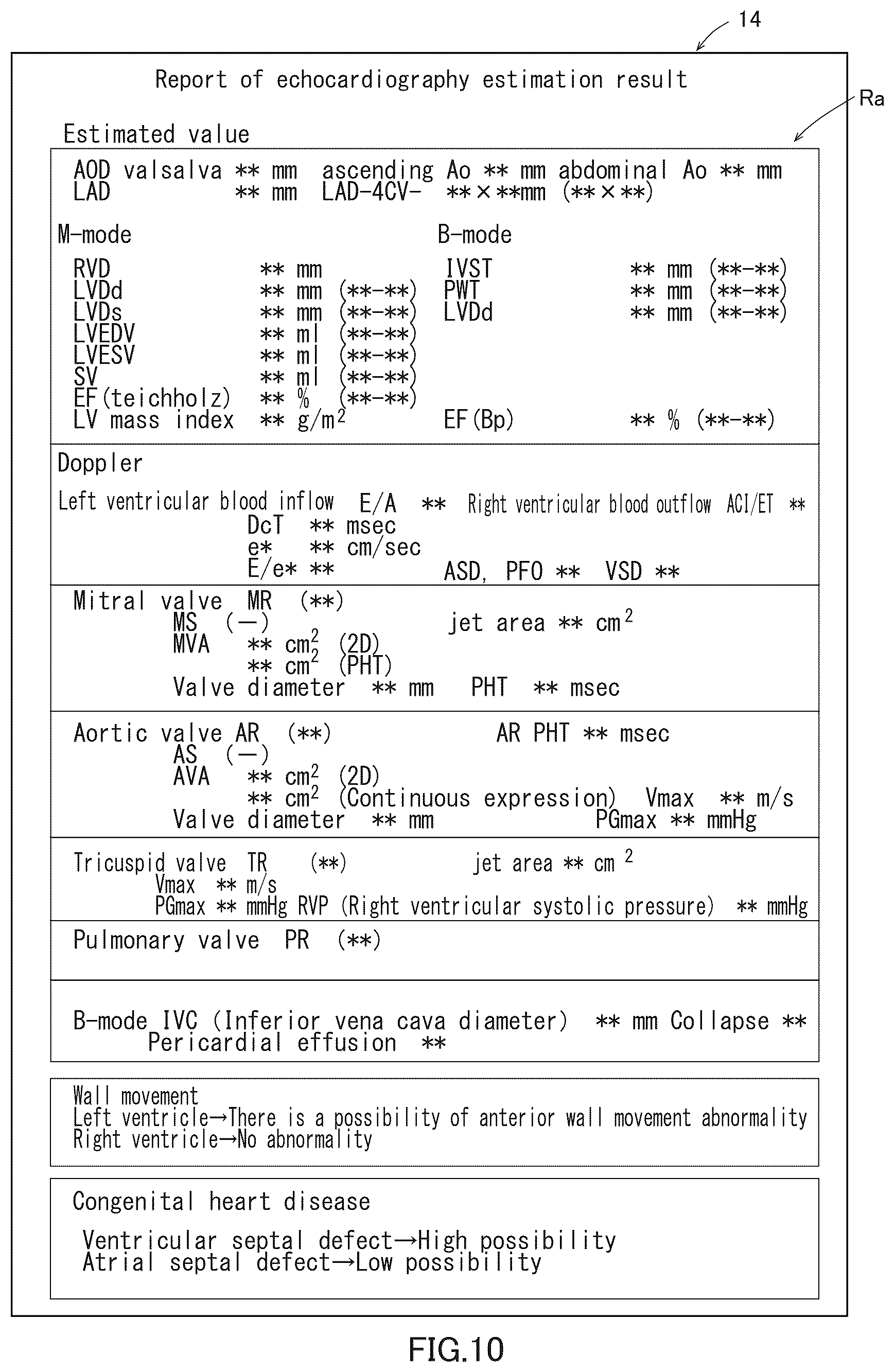 Patent US12426824 Figure 5 – Examination result estimation device, program, and program storage medium
