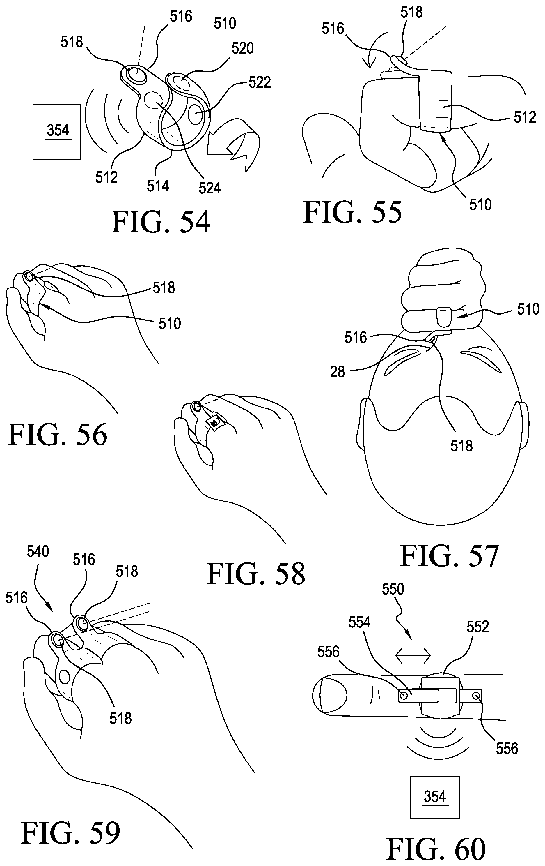 Patent US12426830 Figure 10 – Wearable device configured to support measurement and transmission apparatus