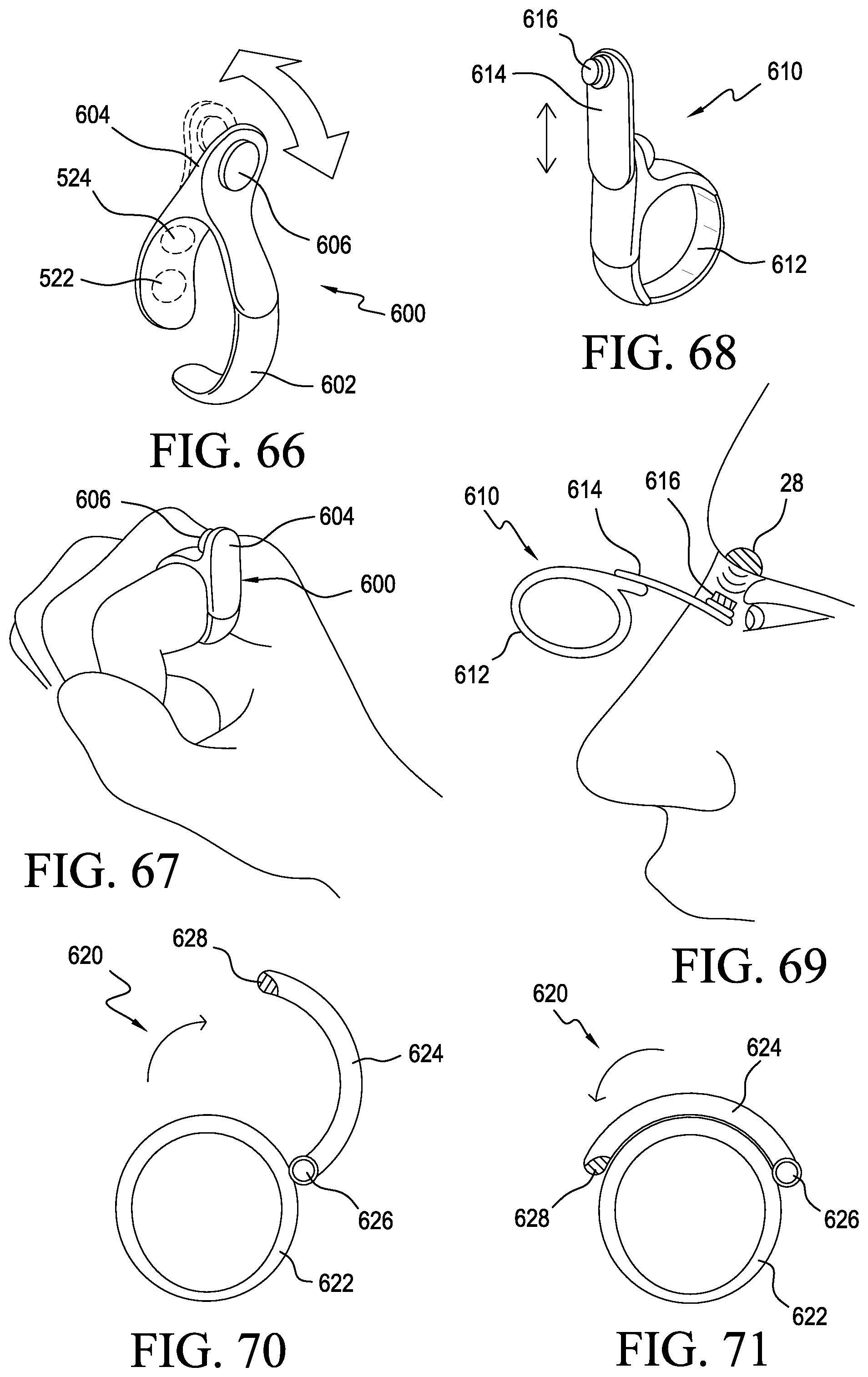 Patent US12426830 Figure 12 – Wearable device configured to support measurement and transmission apparatus