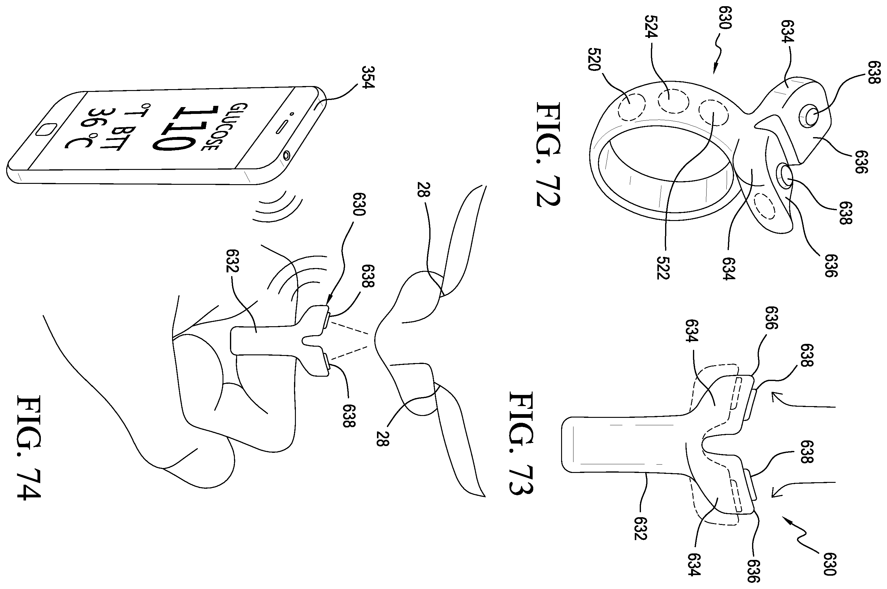 Patent US12426830 Figure 13 – Wearable device configured to support measurement and transmission apparatus