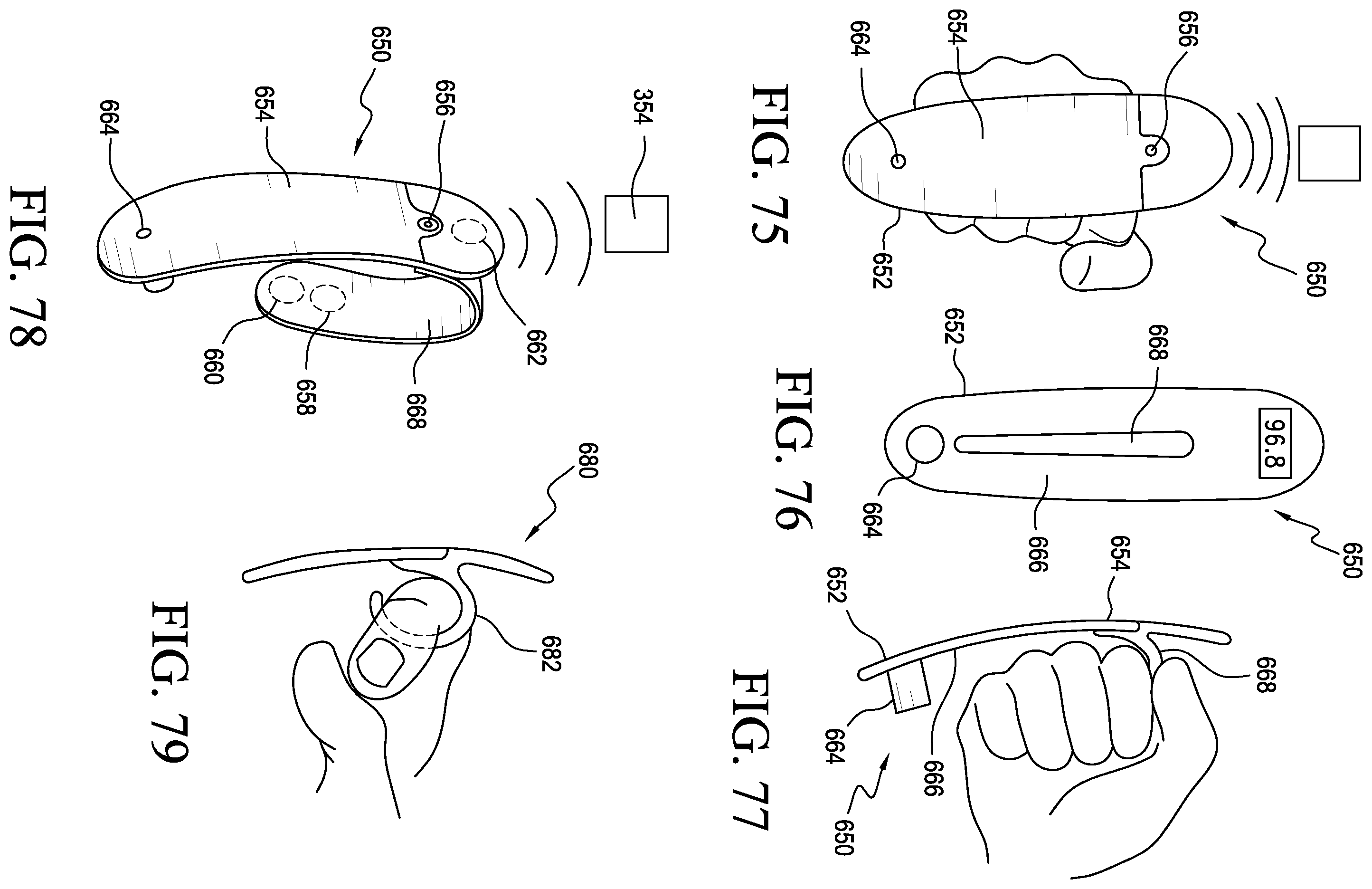 Patent US12426830 Figure 14 – Wearable device configured to support measurement and transmission apparatus