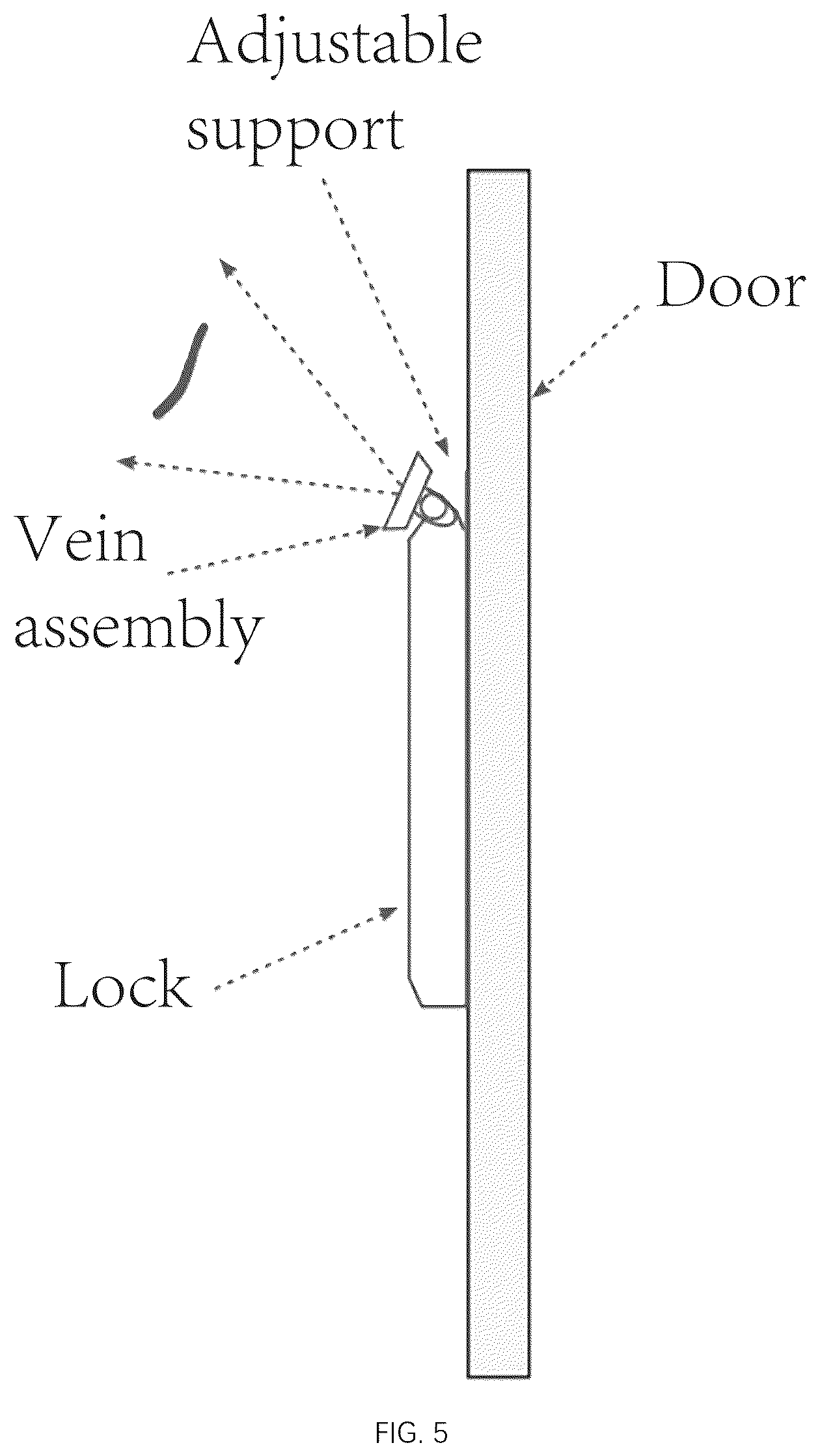 Patent US12426834 Figure 4 – Unlocking method and intelligent lock based on vein input and identification