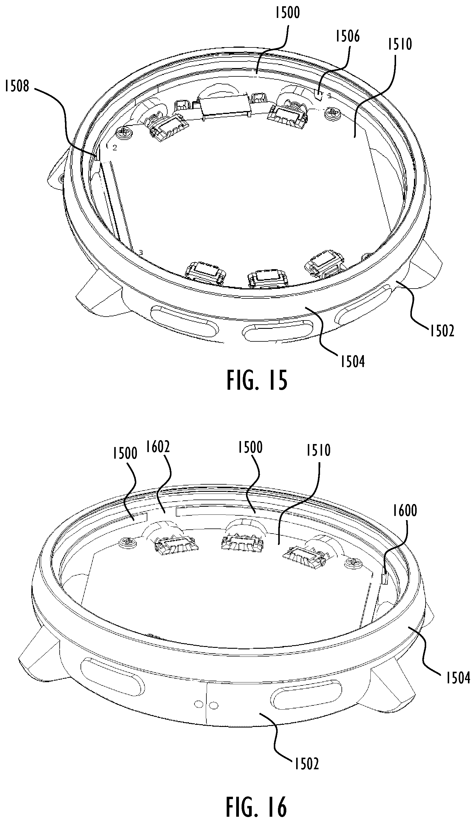 Patent US12426837 Figure 7 – Antenna arrangement for wrist-worn training computer