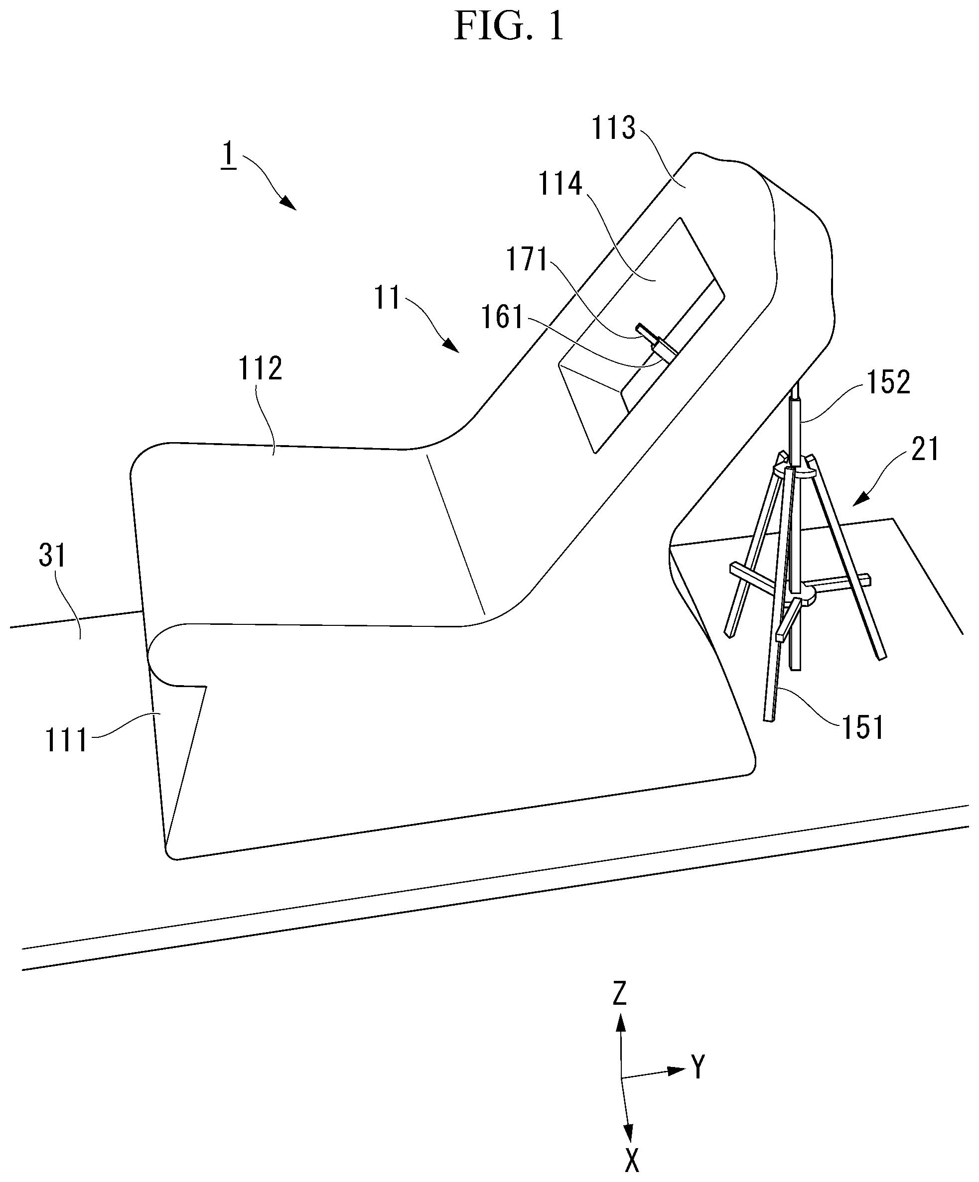 Patent US12426838 Figure 1 – Biological signal measurement device