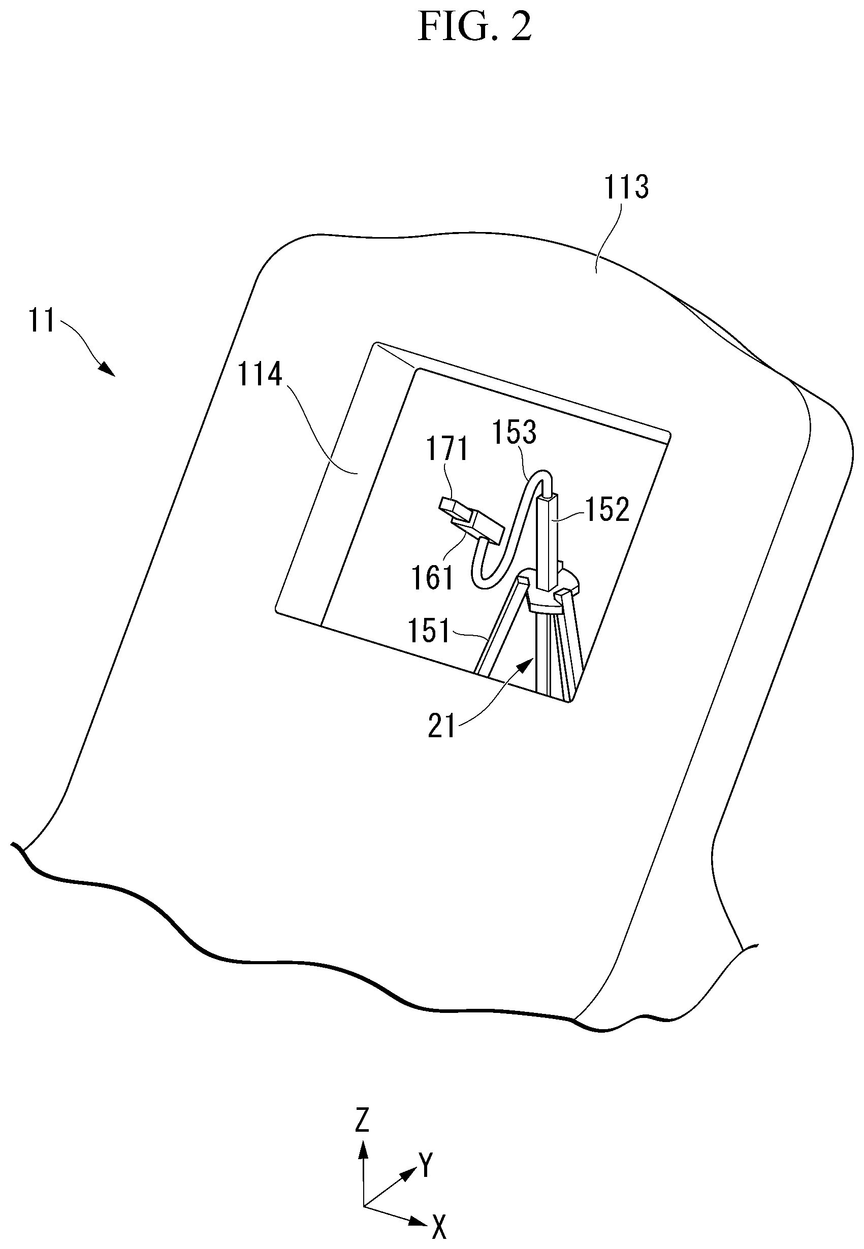 Patent US12426838 Figure 2 – Biological signal measurement device