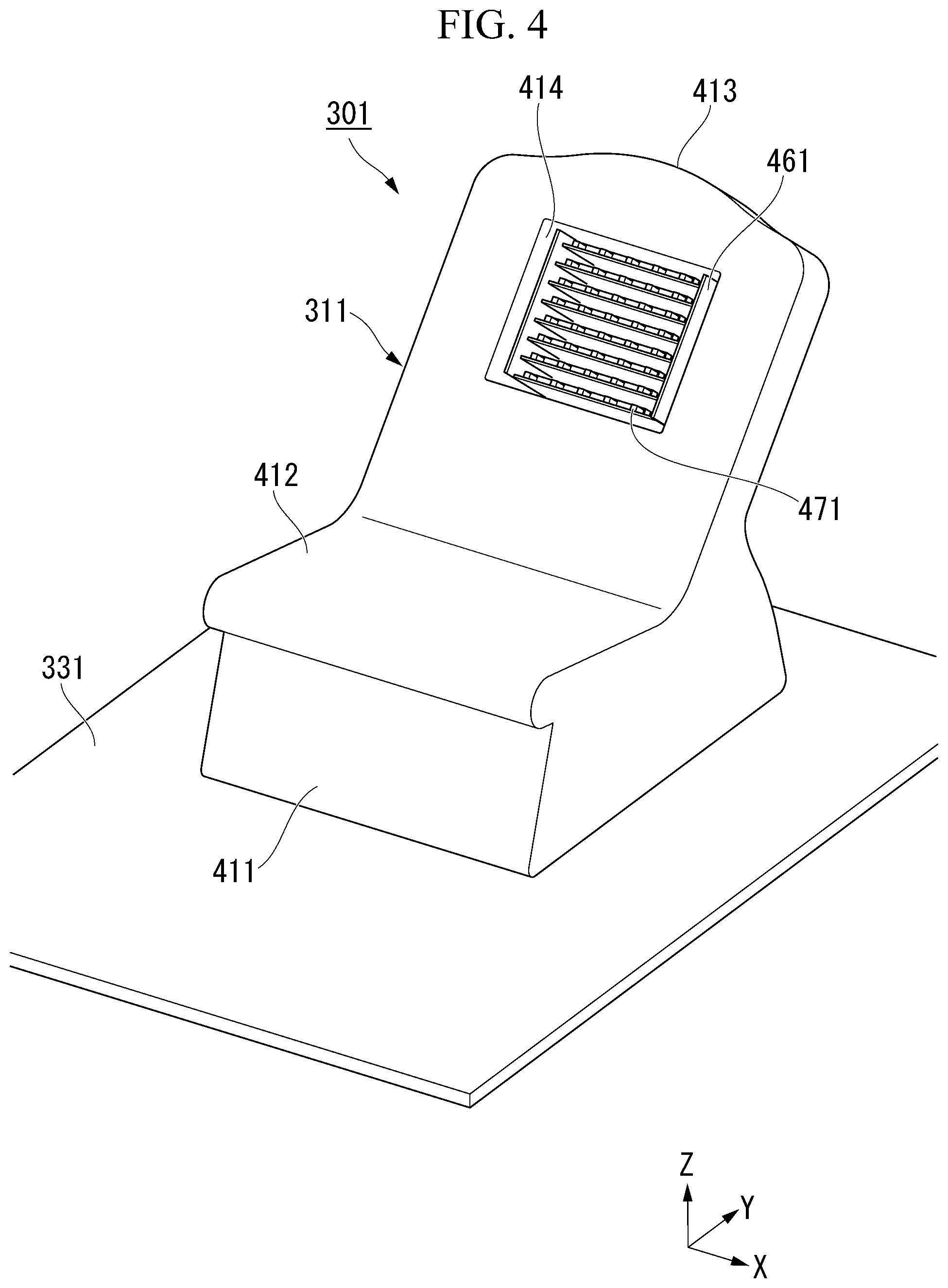 Patent US12426838 Figure 4 – Biological signal measurement device