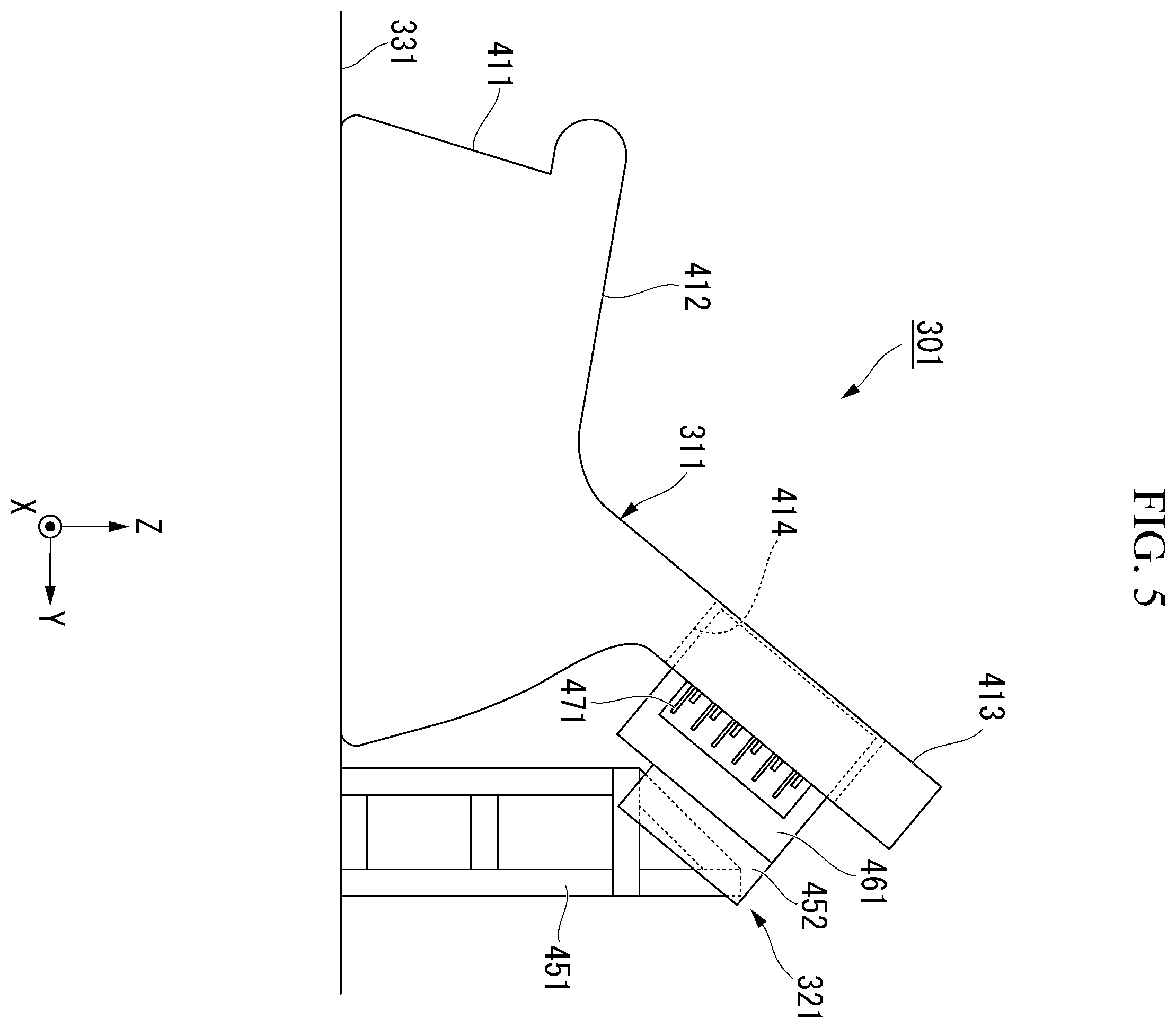 Patent US12426838 Figure 5 – Biological signal measurement device