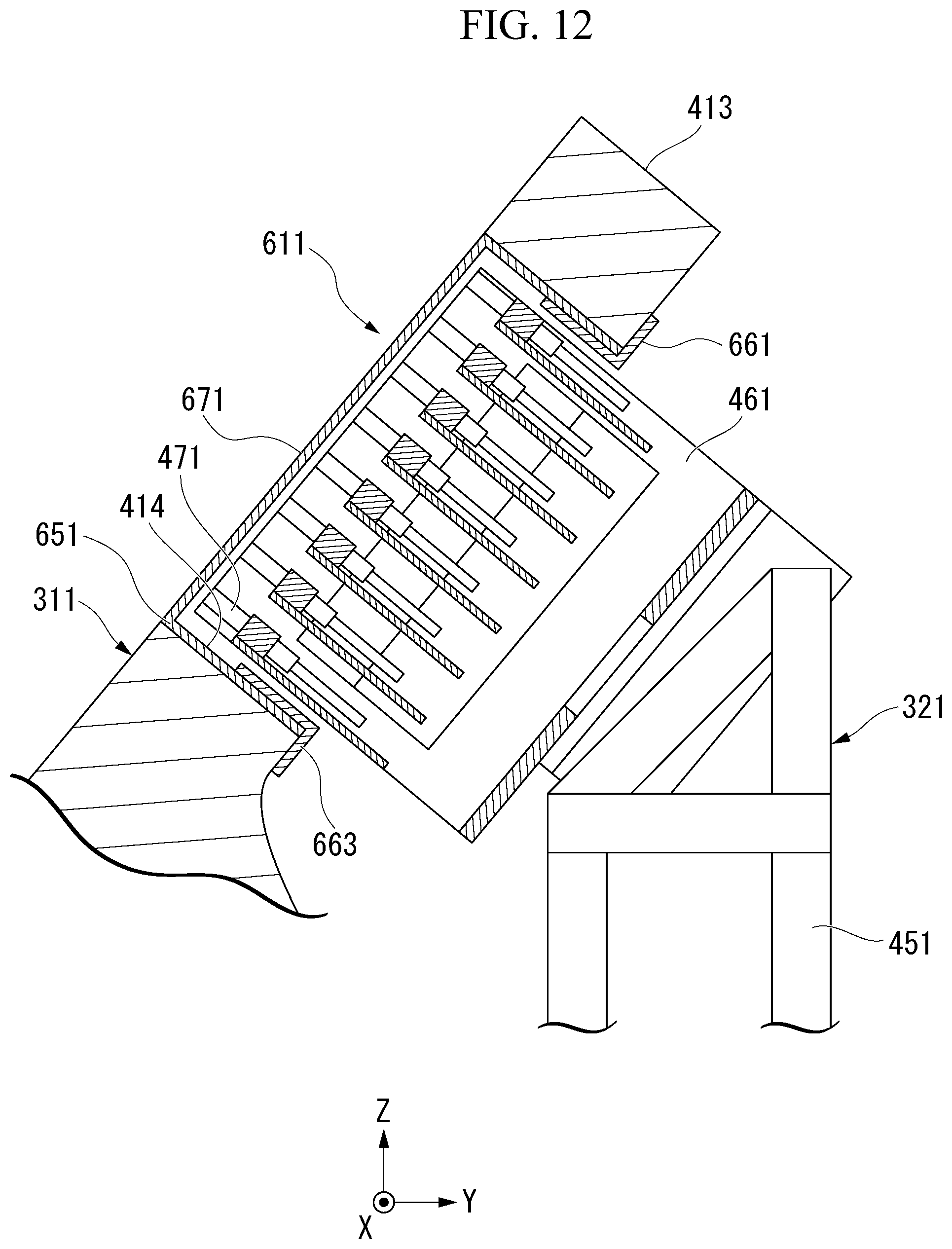 Patent US12426838 Figure 12 – Biological signal measurement device