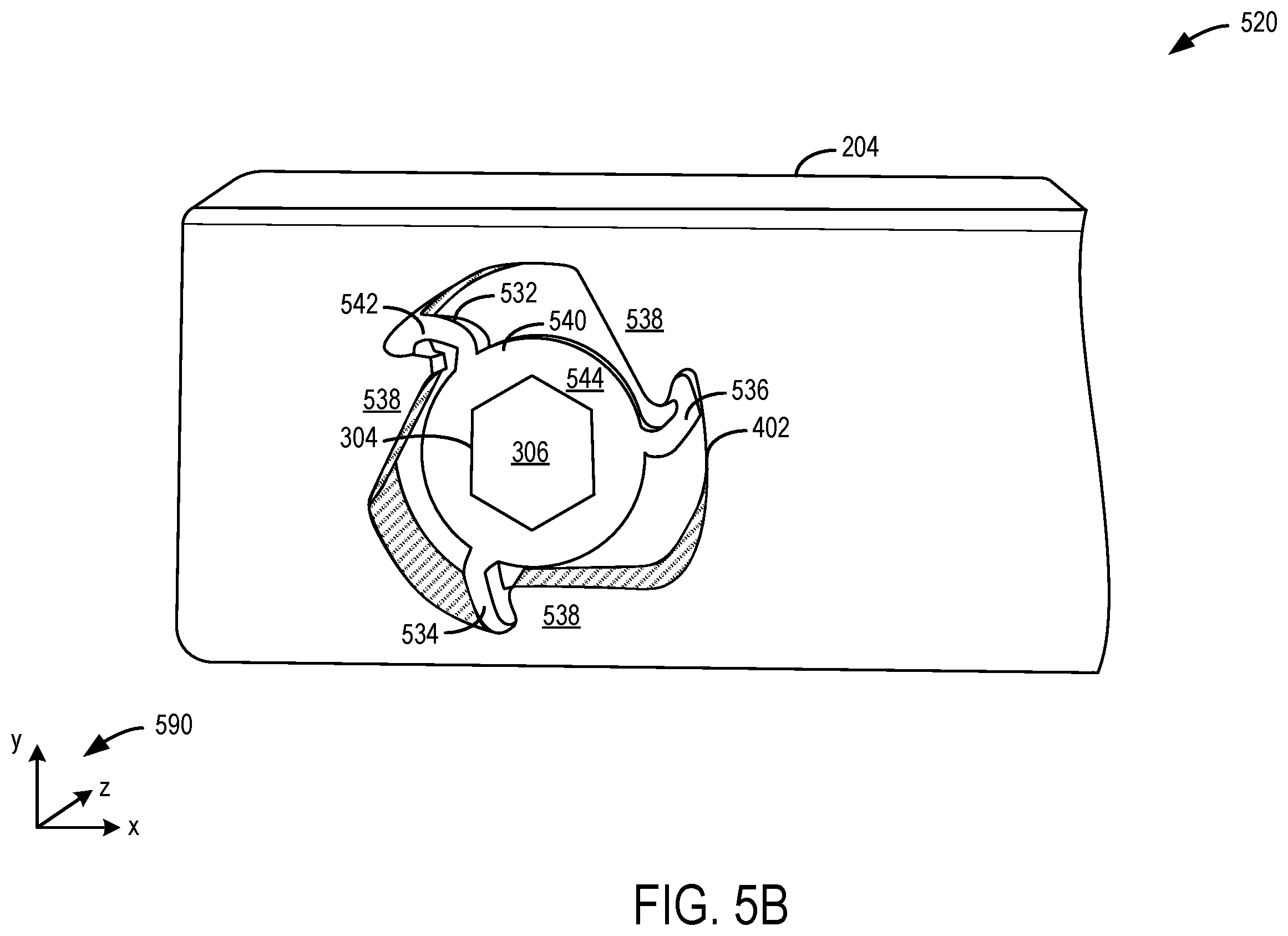 Patent US12426842 Figure 6 – Methods and systems for flexible paddle for use with a mammography system