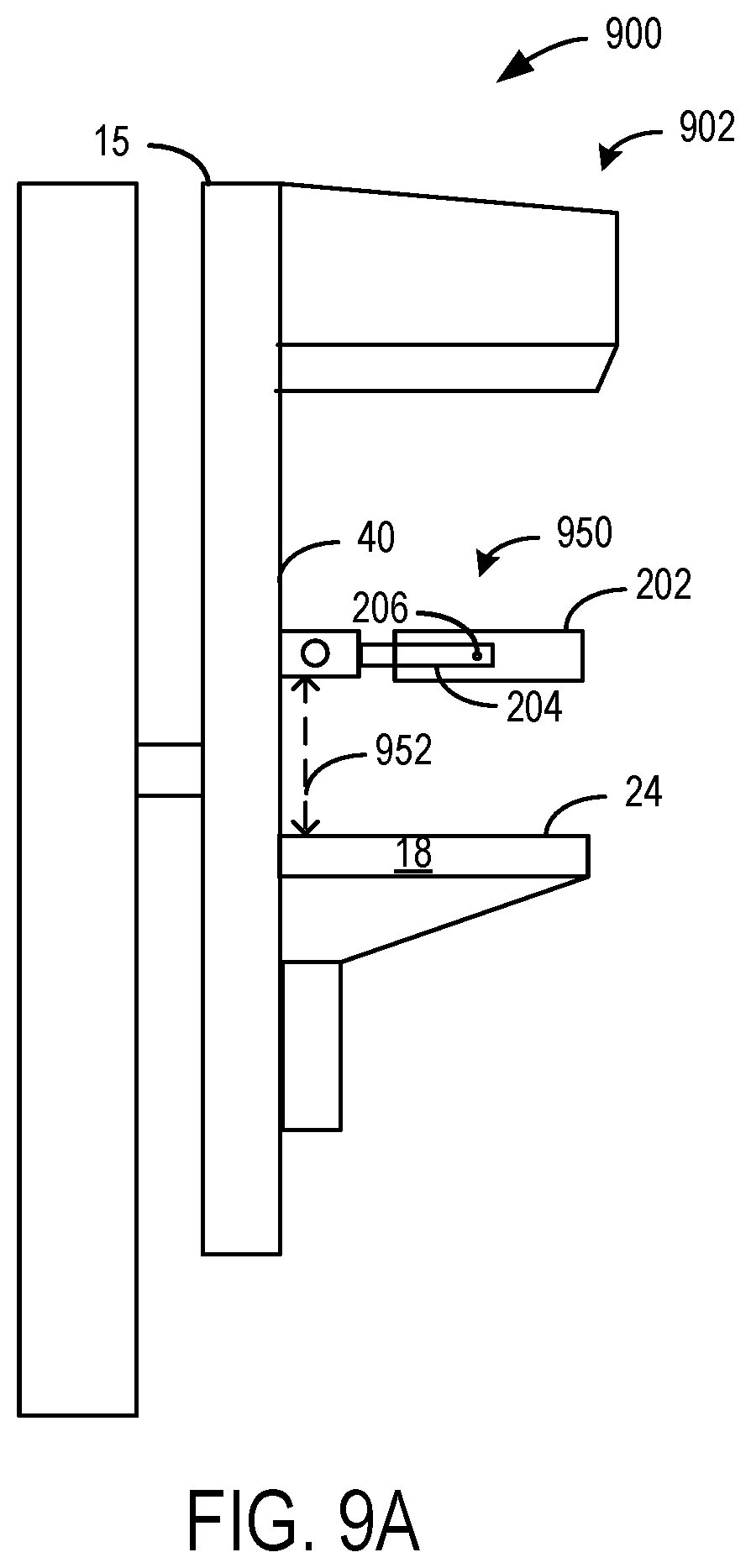 Patent US12426842 Figure 13 – Methods and systems for flexible paddle for use with a mammography system
