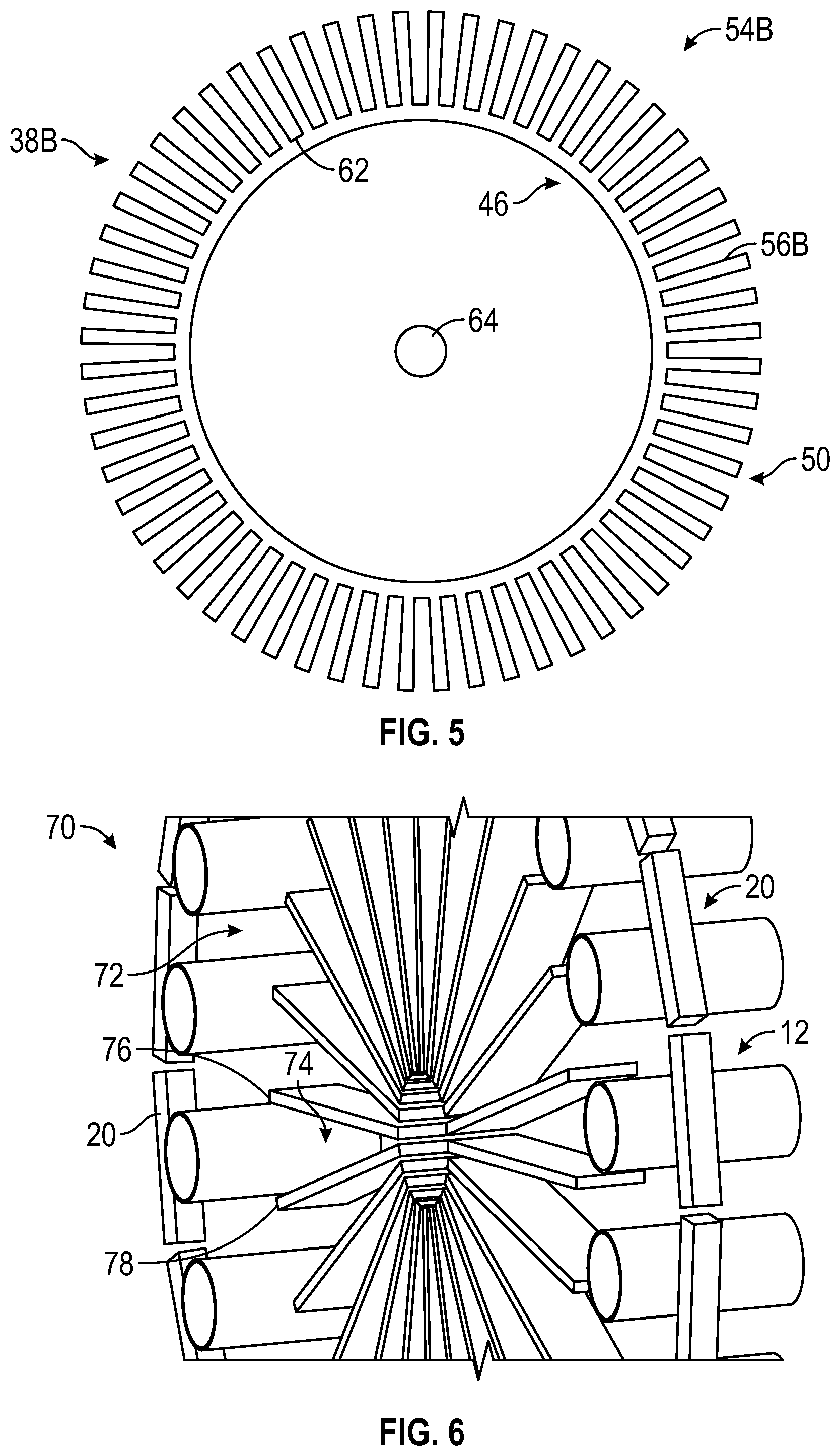 Patent US12426843 Figure 3 – Imaging system with wide x-ray beam and circumferentially arranged detection mechanism