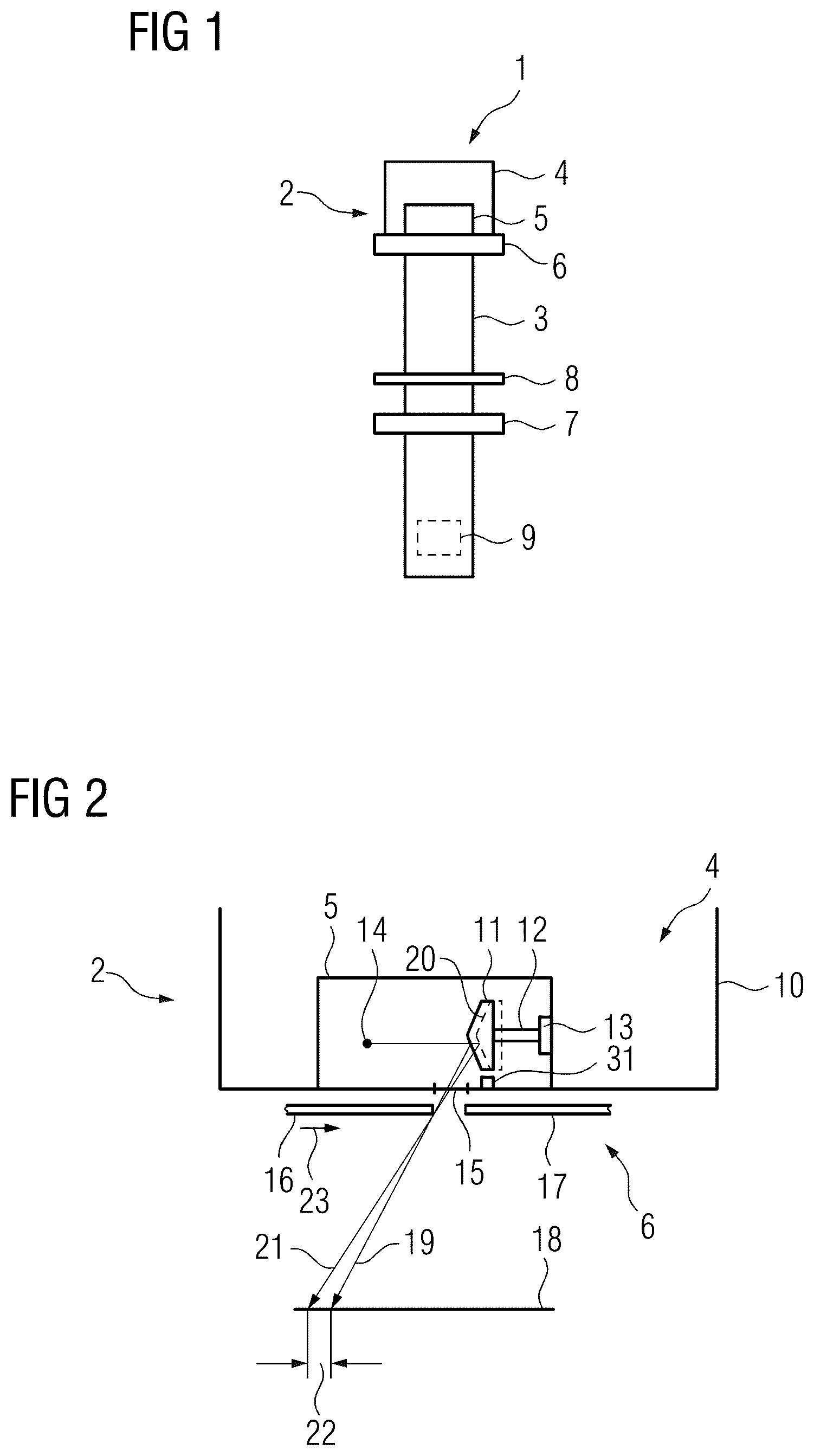 Patent US12426846 Figure 1 – Method for operating an x-ray facility, x-ray facility, computer program and electronically-readable data medium