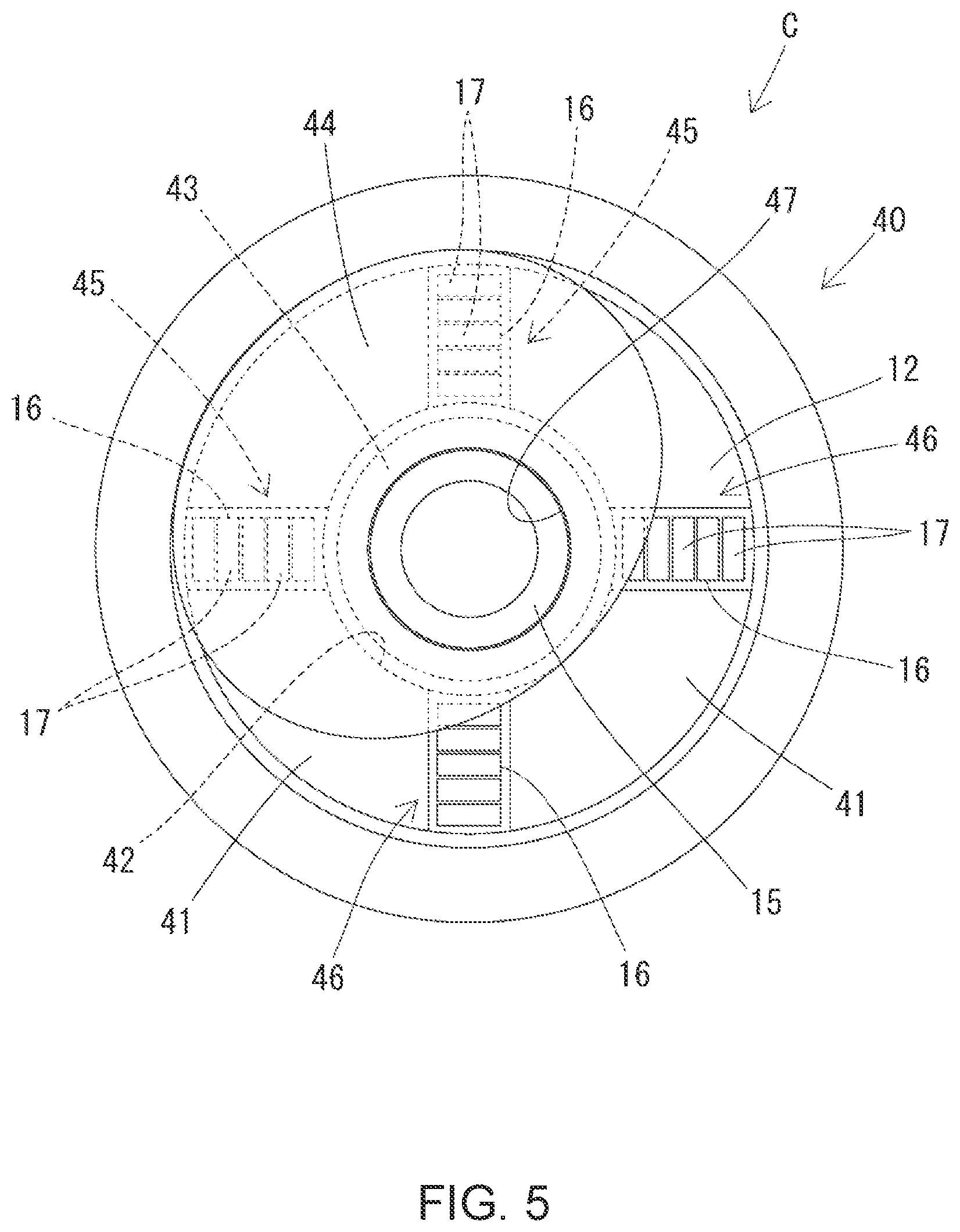 Patent US12426852 Figure 5 – Catheter with acoustic lens arrangement for localized ultrasonic wave transmission
