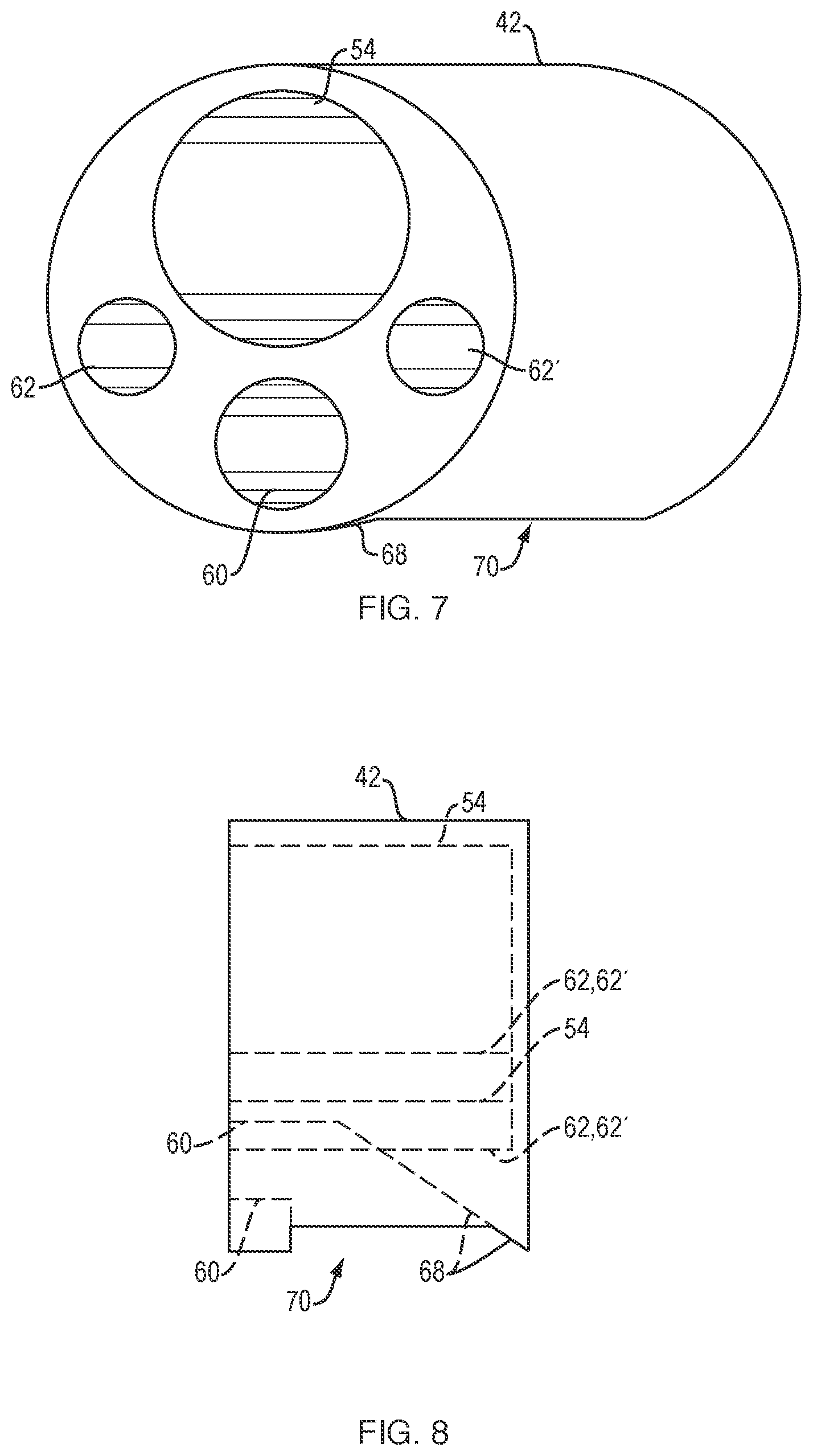 Patent US12426853 Figure 5 – Orientation pins for device using radial ultrasound