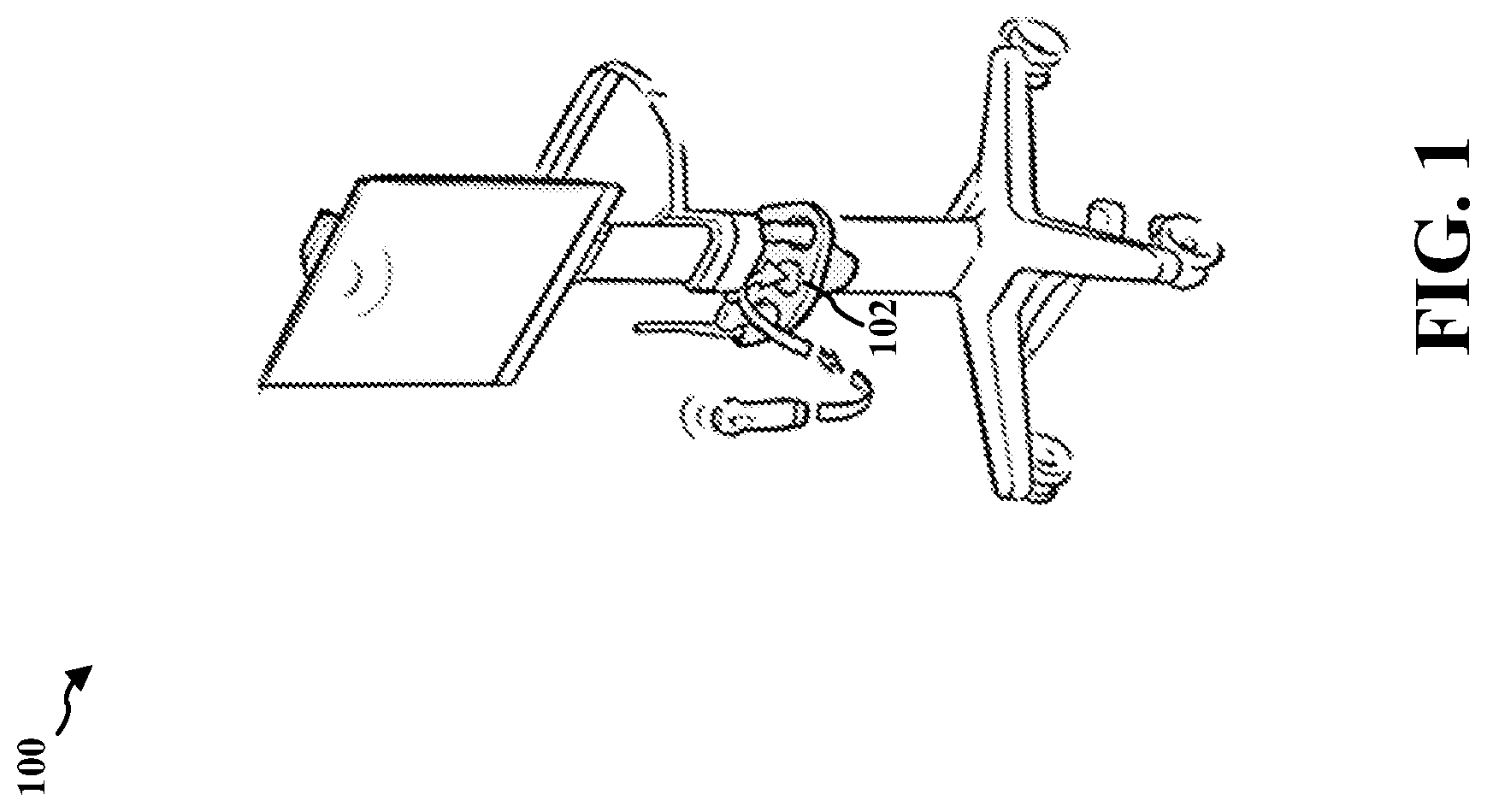 Patent US12426854 Figure 1 – Coordinating scanners in an ultrasound cart