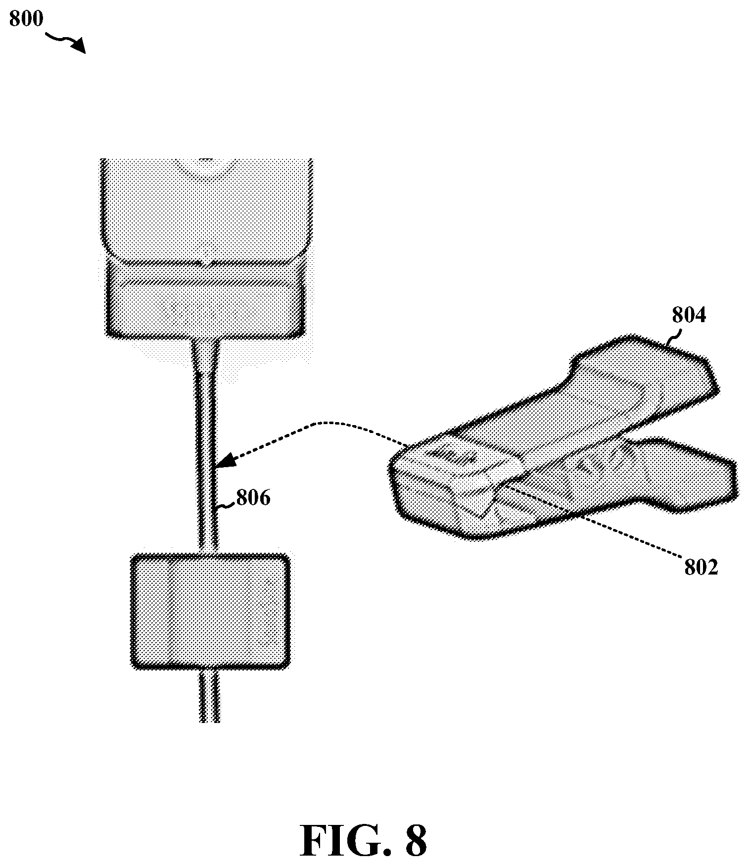 Patent US12426854 Figure 8 – Coordinating scanners in an ultrasound cart