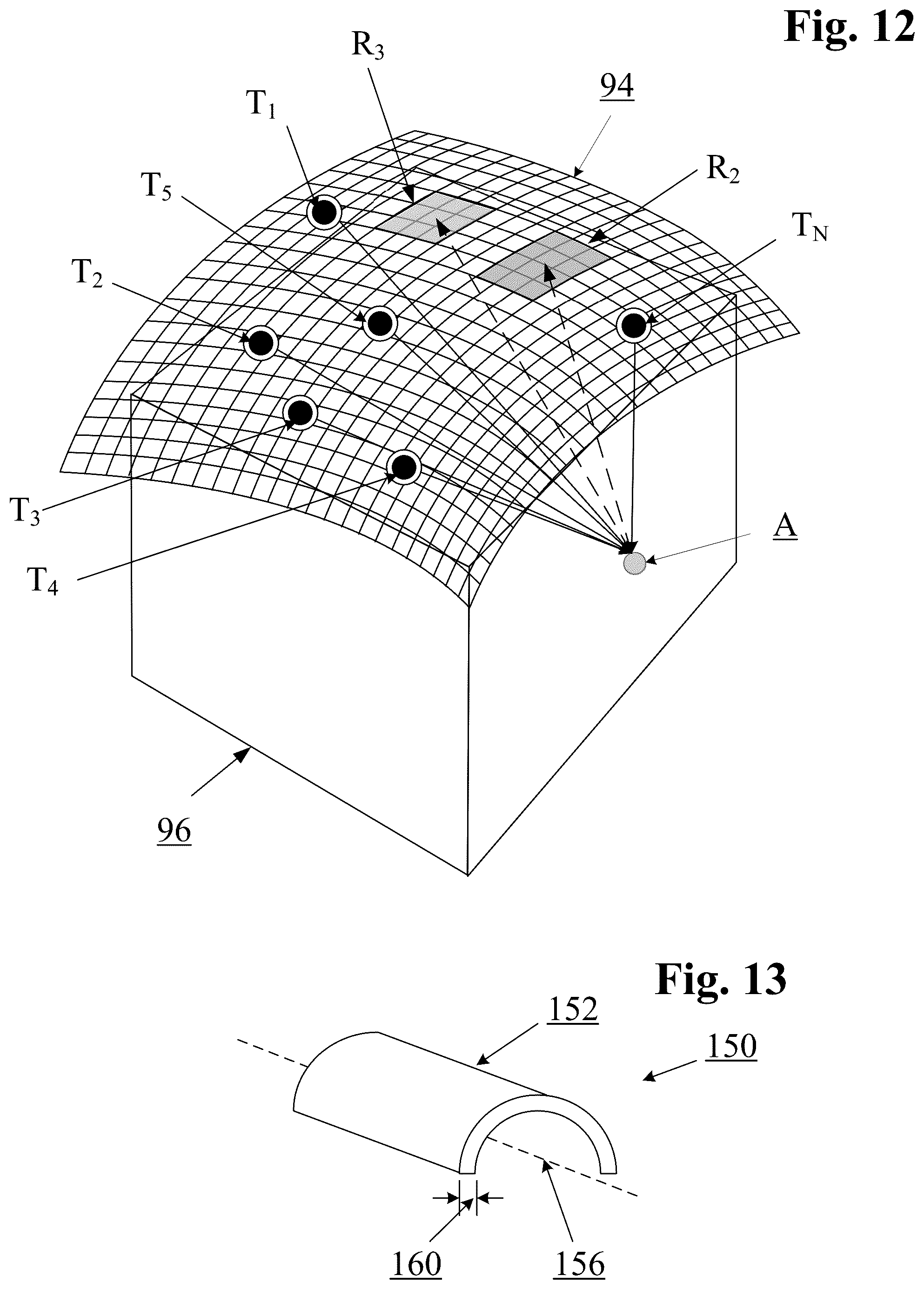 Patent US12426855 Figure 10 – Ultrasound imaging using apparent point-source transmit transducer