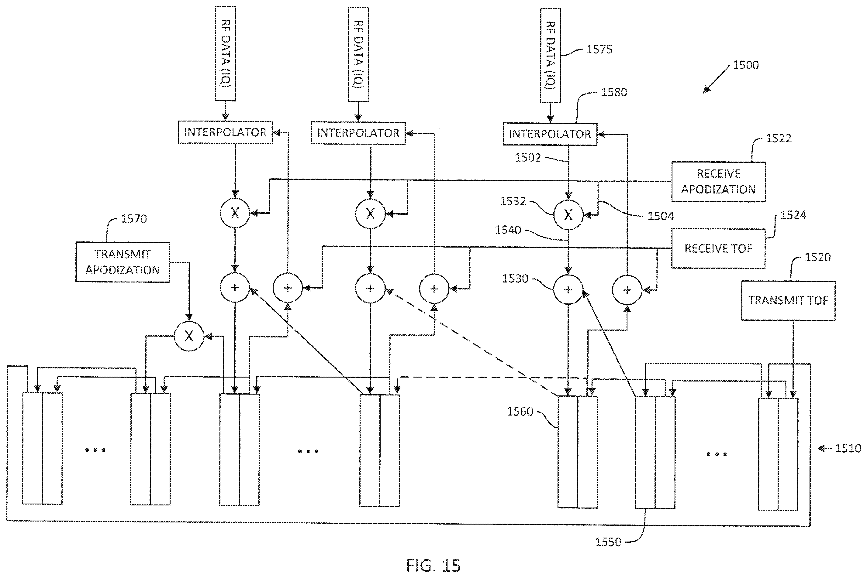 Patent US12426857 Figure 16 – Ultrasonic imaging compression methods and apparatus