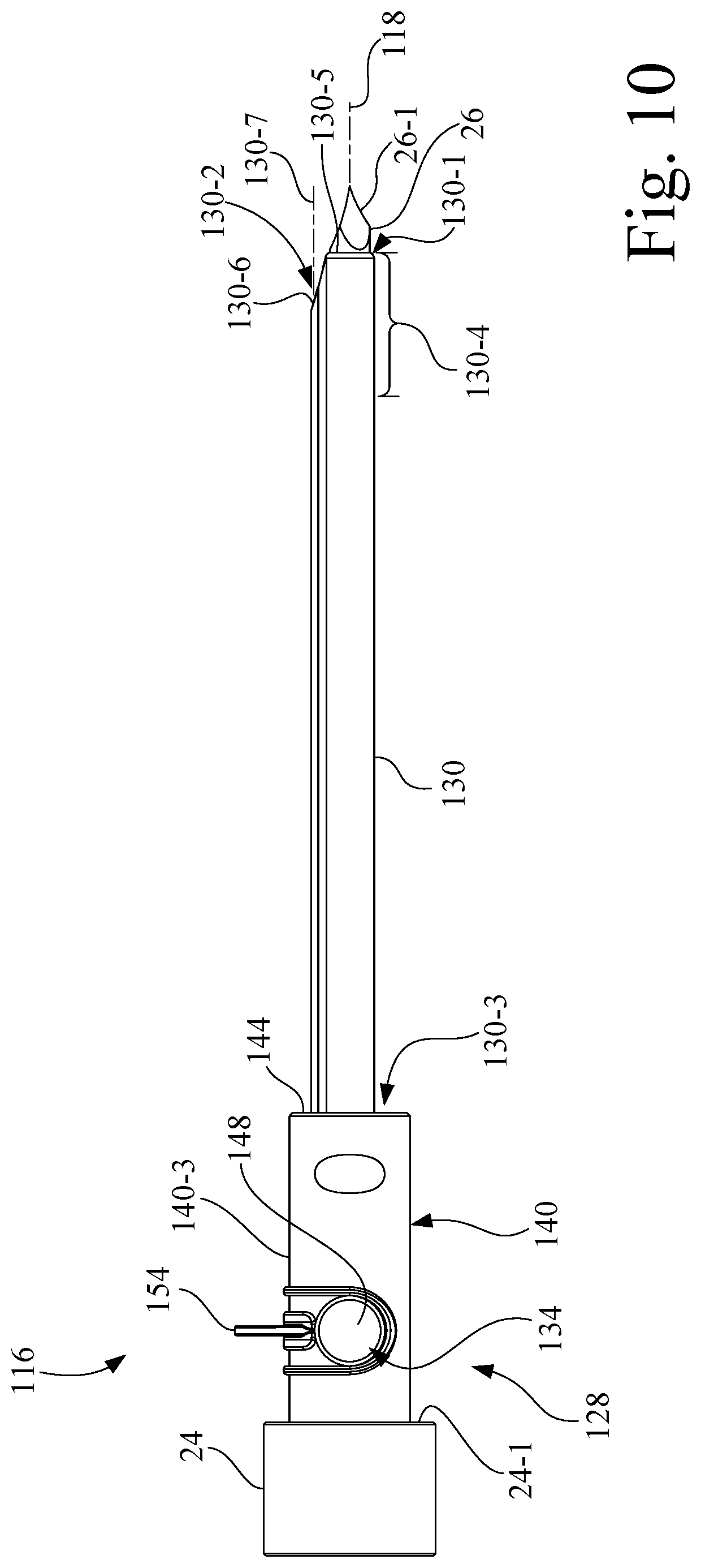 Patent US12426860 Figure 9 – Dual lumen coaxial introducer having integrated tissue marker delivery