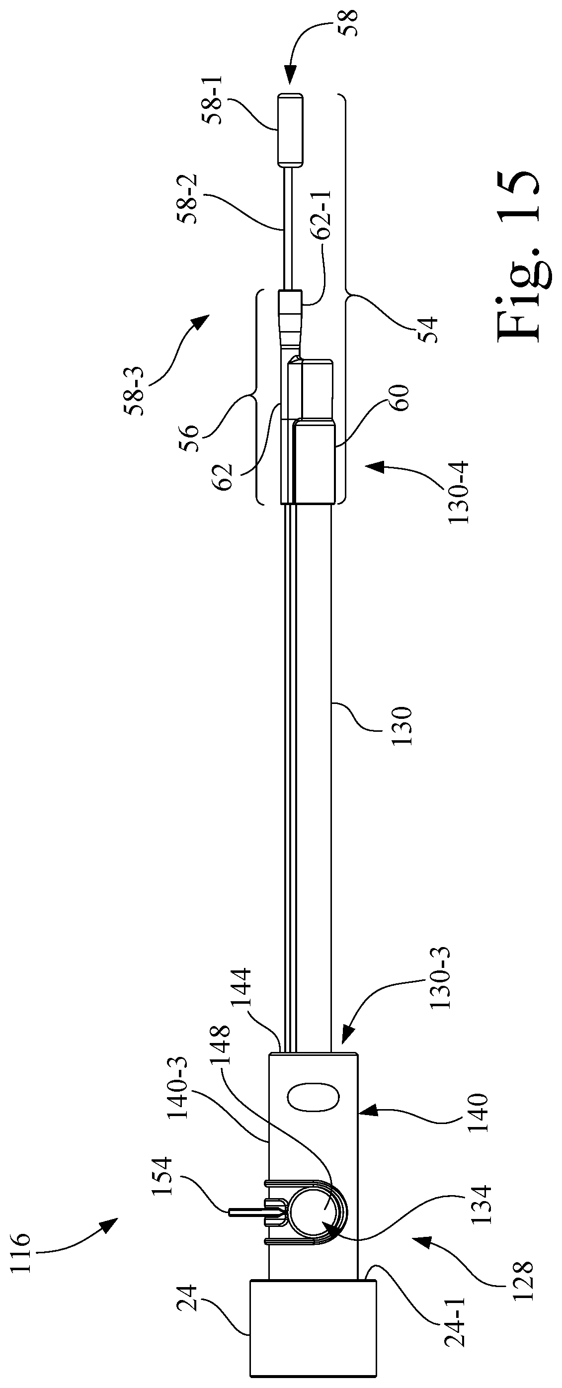 Patent US12426860 Figure 13 – Dual lumen coaxial introducer having integrated tissue marker delivery