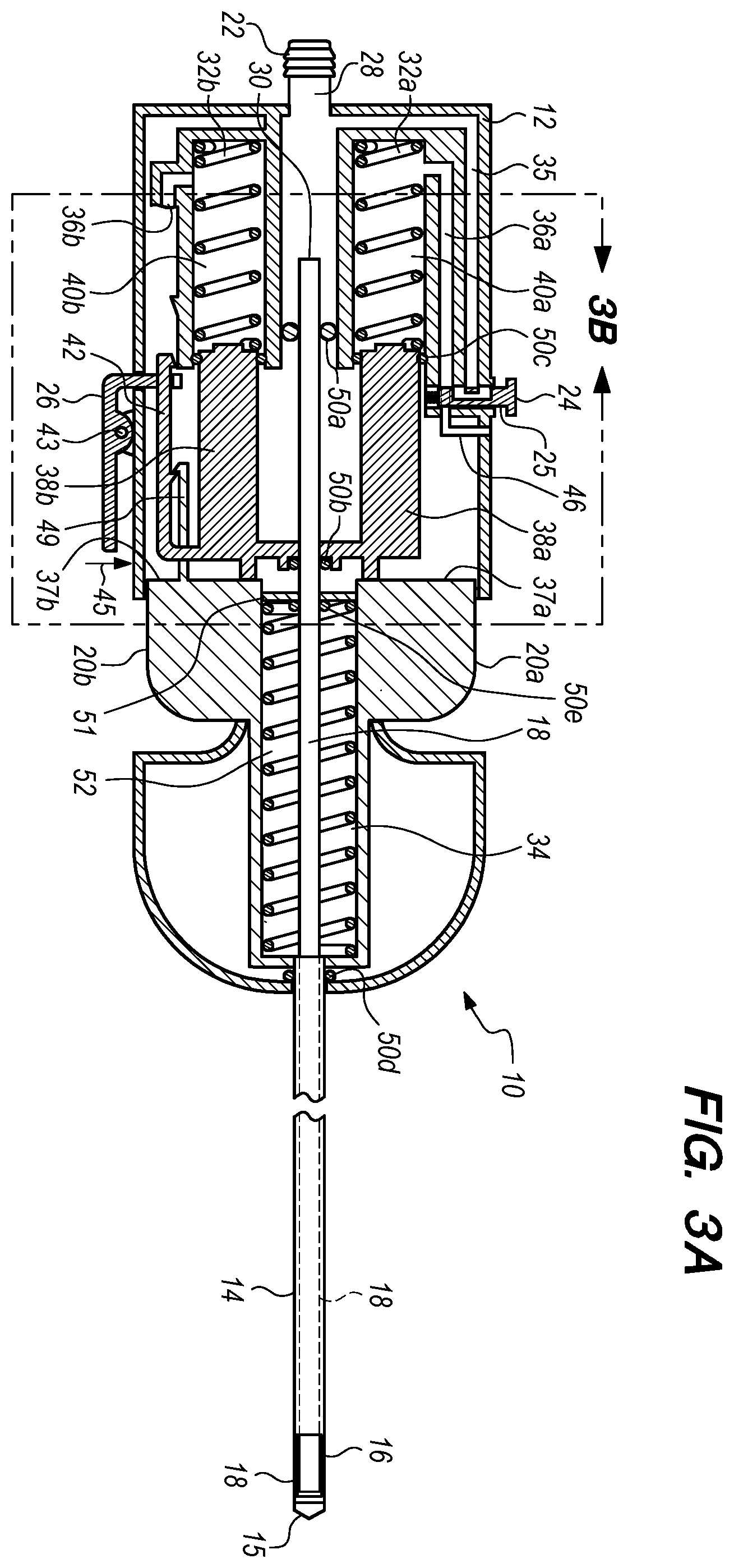Patent US12426861 Figure 4 – Biopsy device