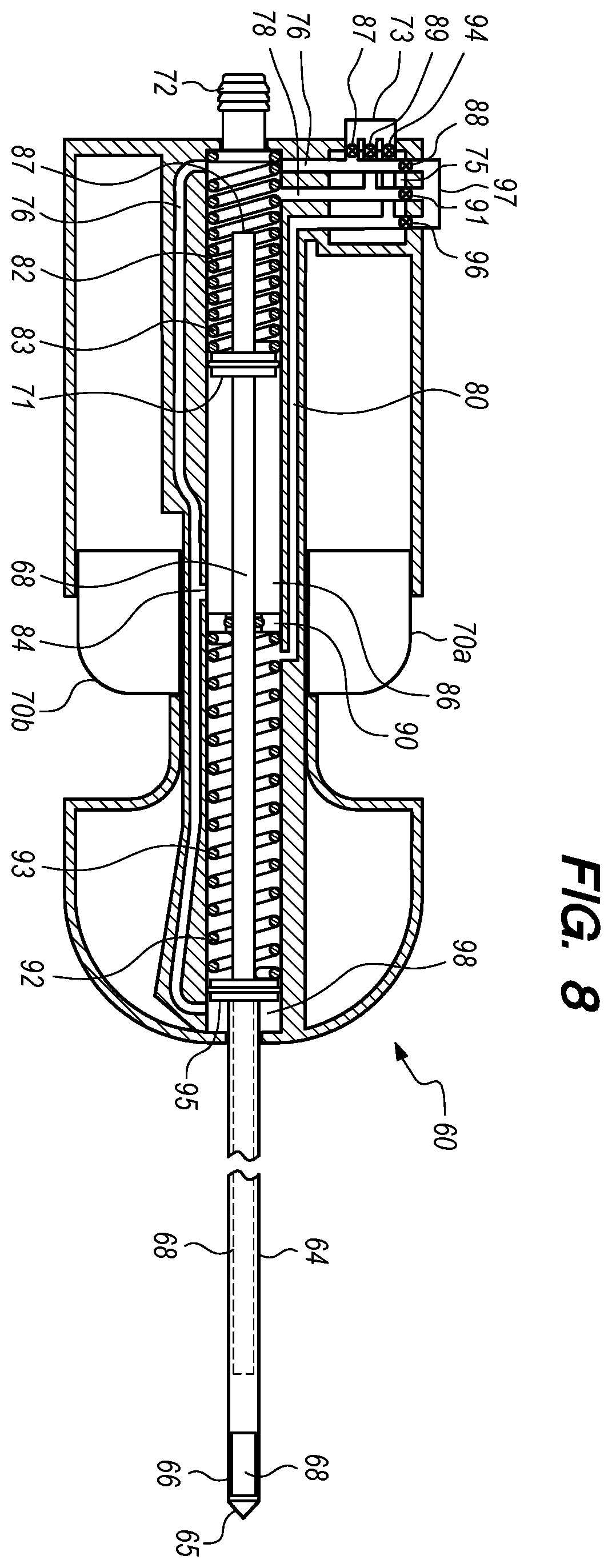 Patent US12426861 Figure 11 – Biopsy device