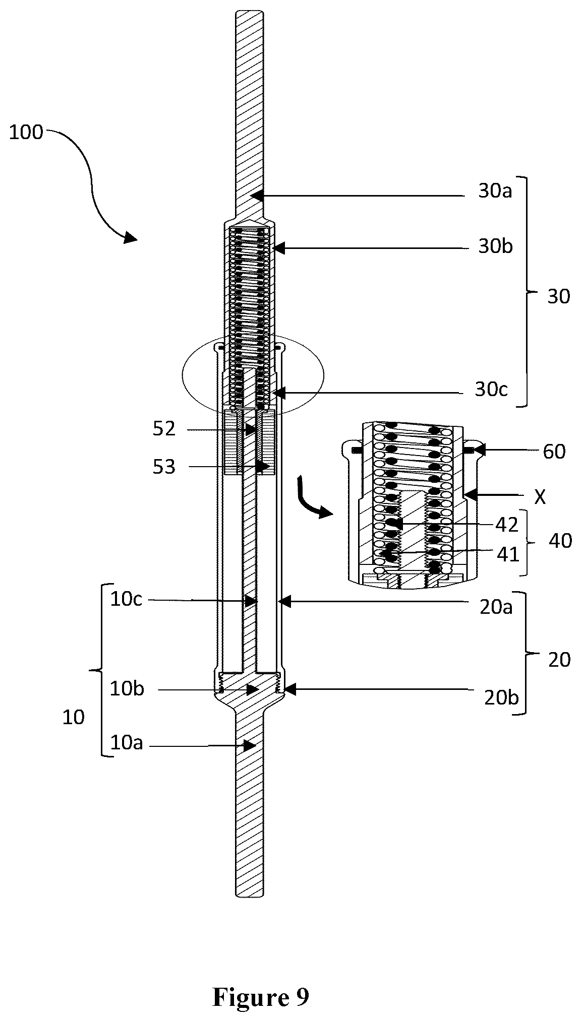 Patent US12426869 Figure 9 – Constant distraction force driven self actuating growing rod systems