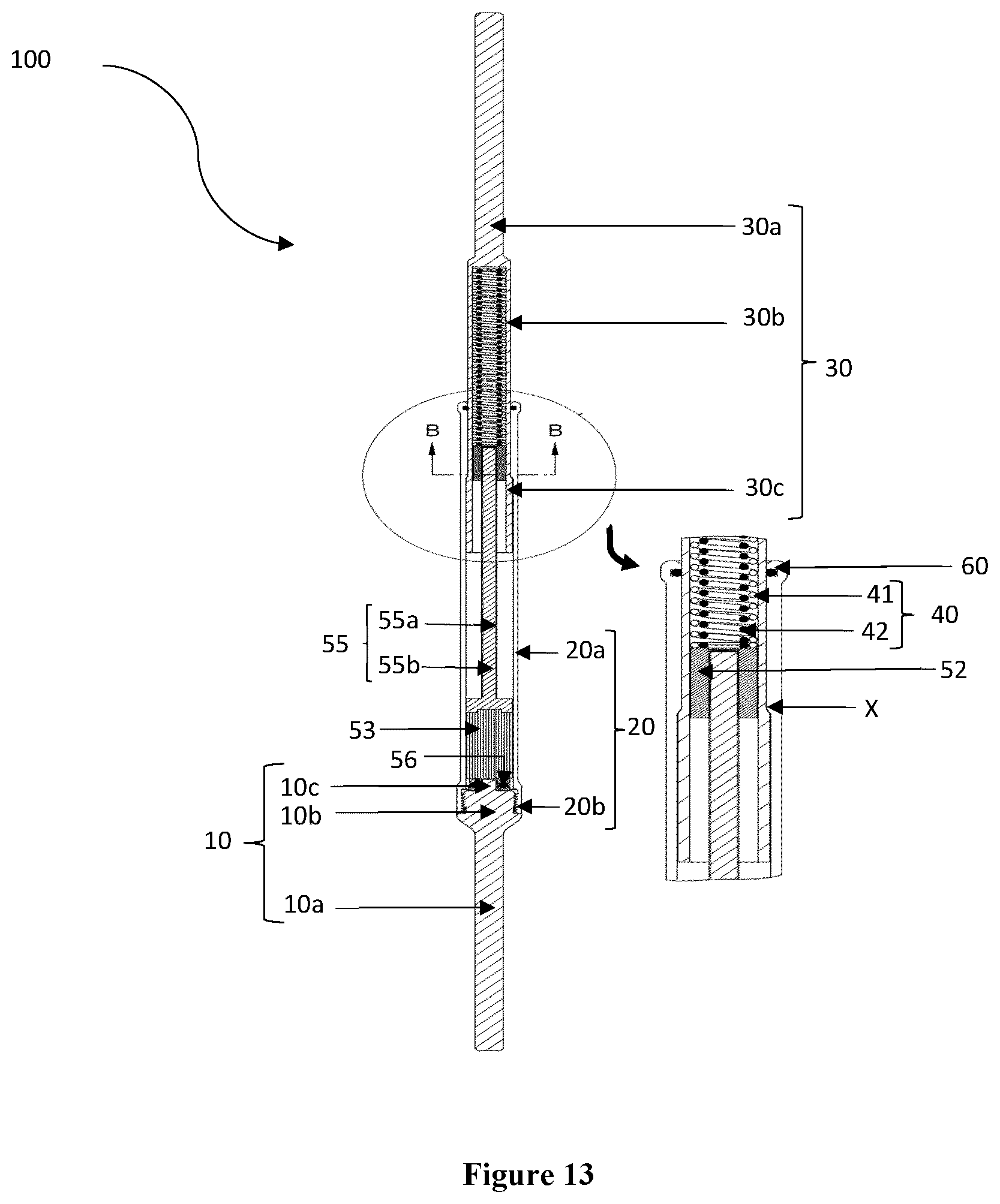 Patent US12426869 Figure 13 – Constant distraction force driven self actuating growing rod systems