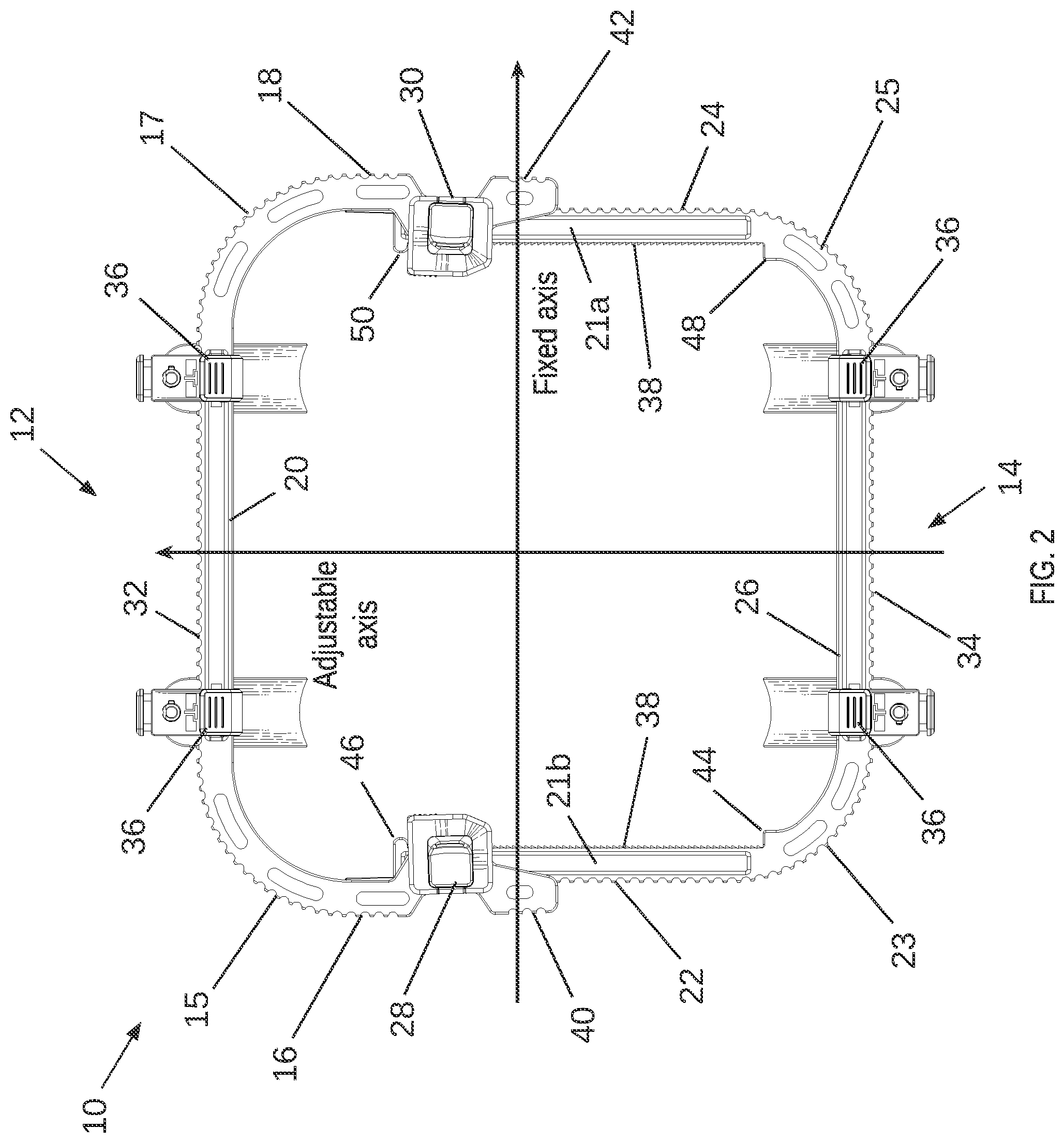 Patent US12426870 Figure 2 – Surgical retractor